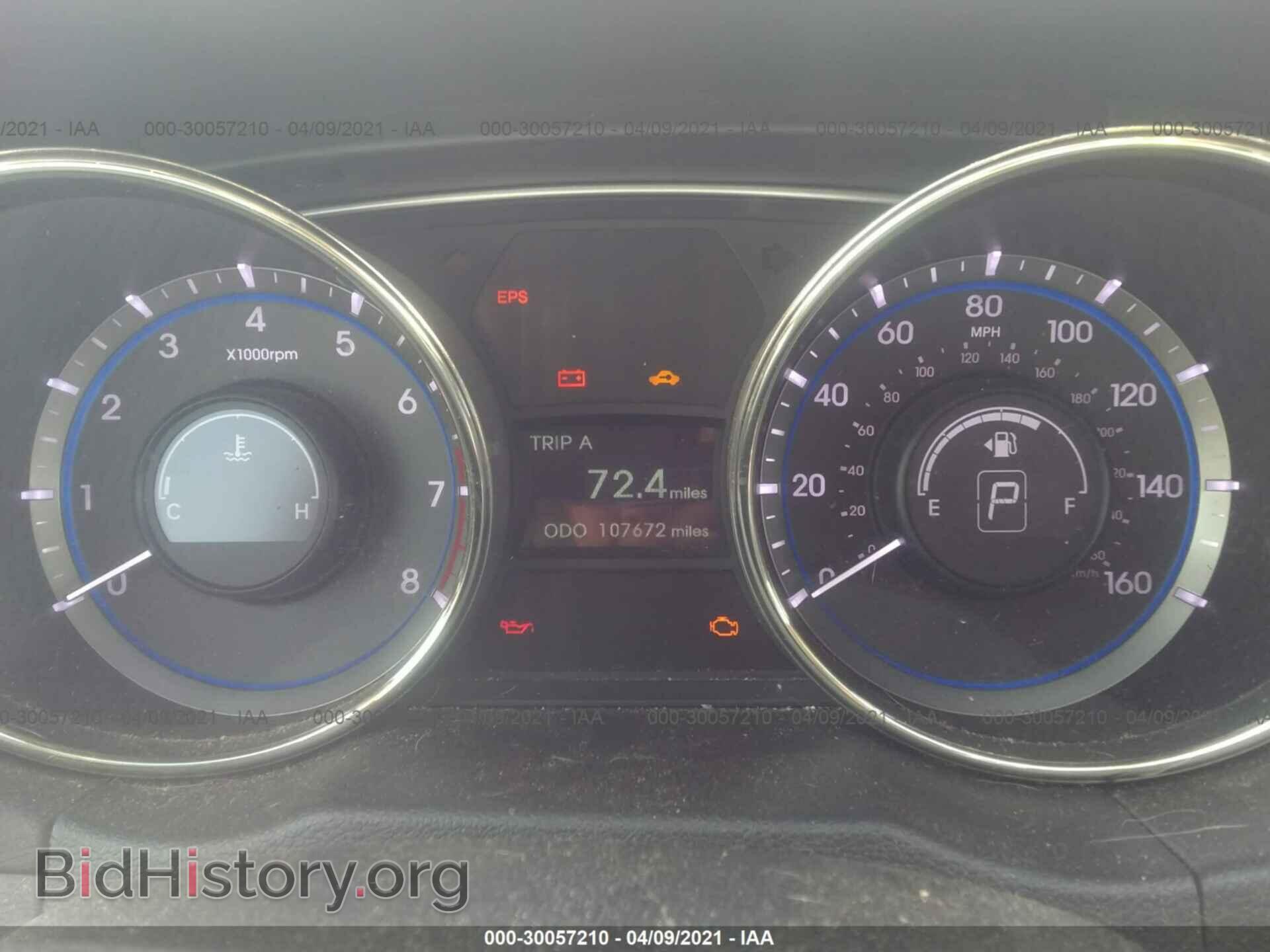 2012 HYUNDAI SONATA - VIN: 5NPEC4AB9CH360265 - Фото 7