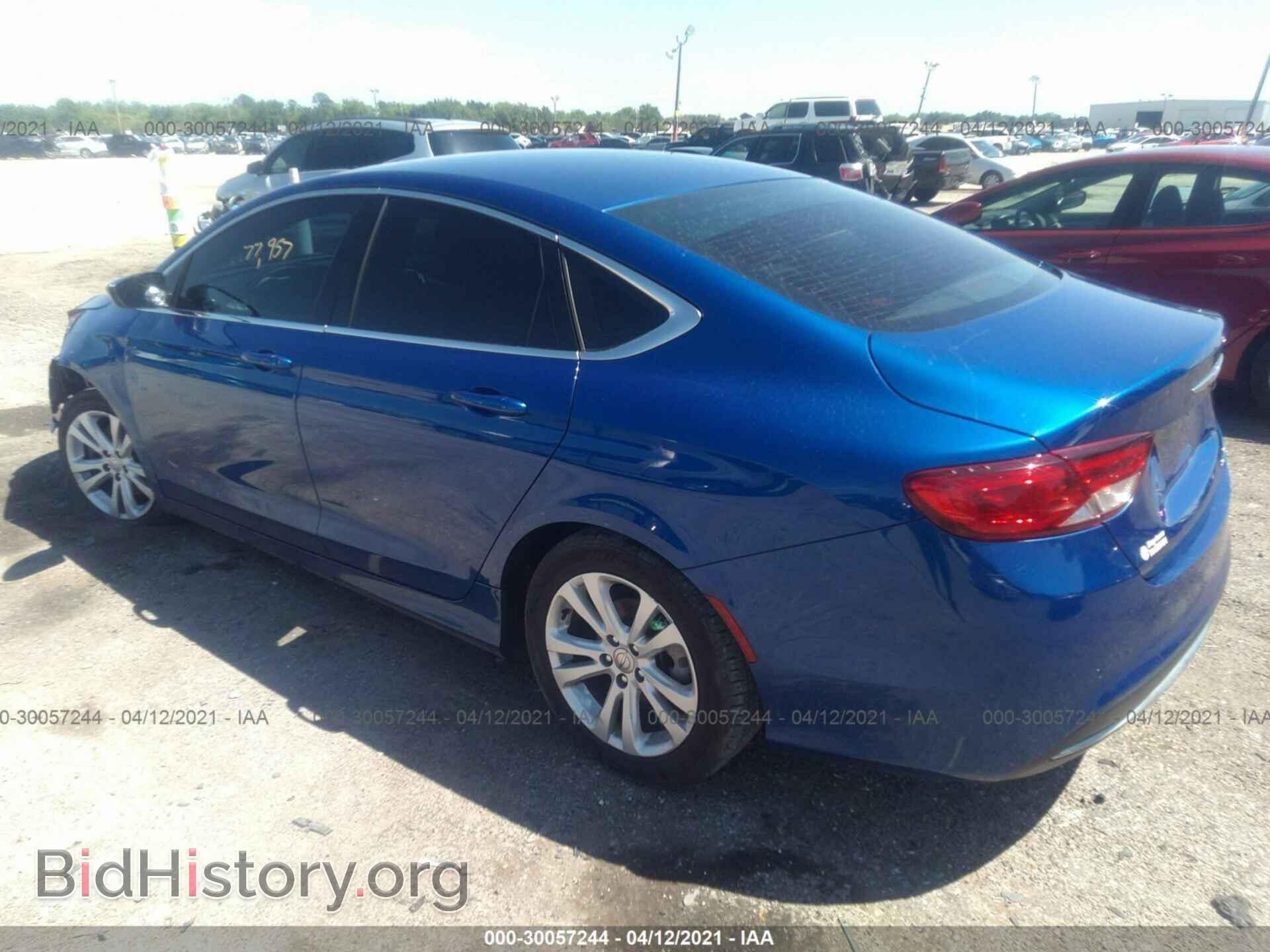 2015 CHRYSLER 200 - VIN: 1C3CCCAB2FN689822 - Фото 3