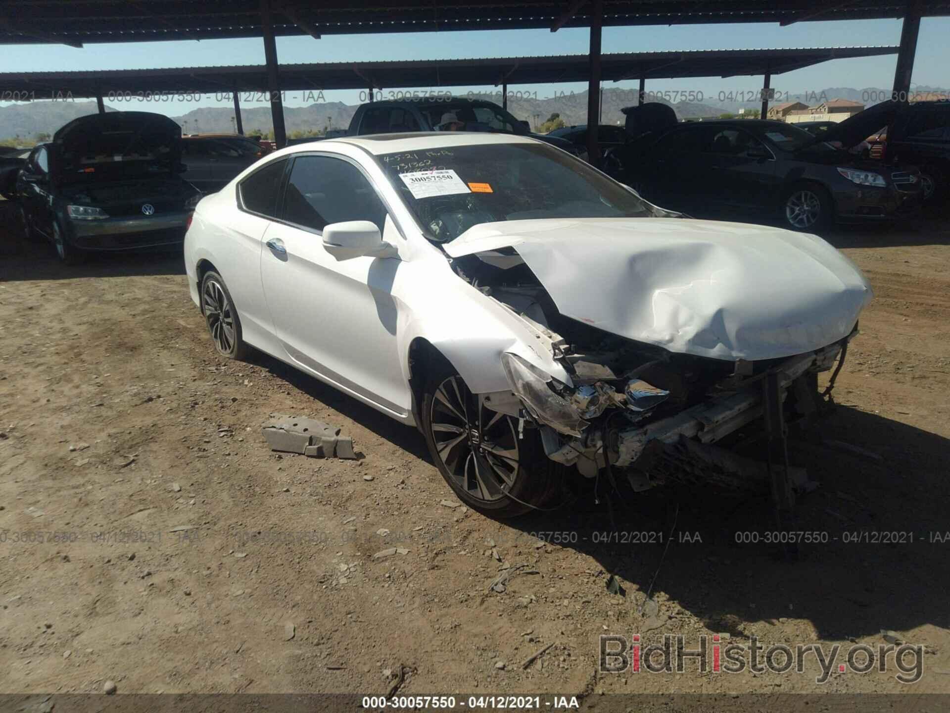 Photo 1HGCT1B89GA001358 - HONDA ACCORD COUPE 2016