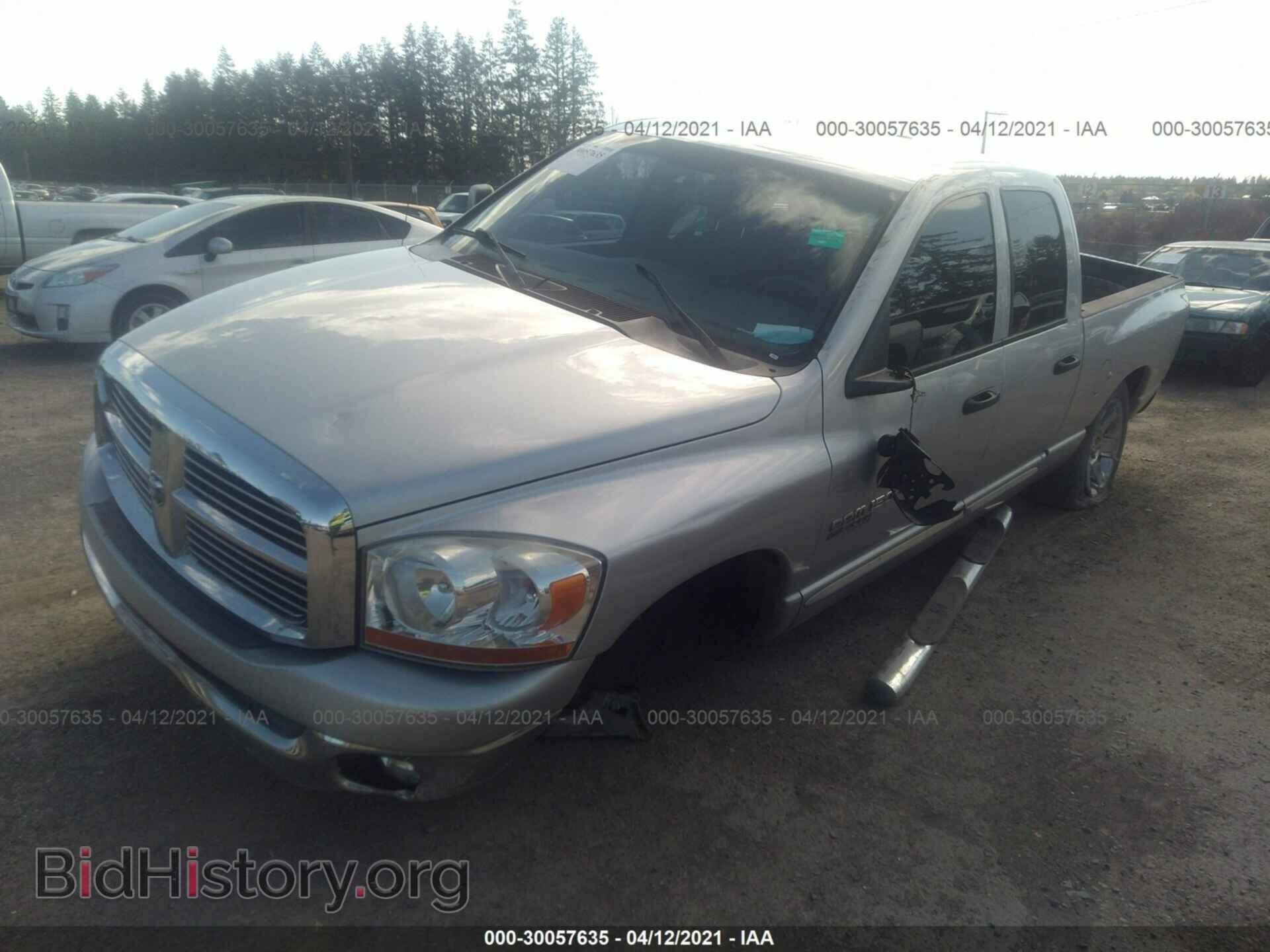 2006 DODGE RAM 1500 - VIN: 1D7HU18N96J168564 - Фото 2