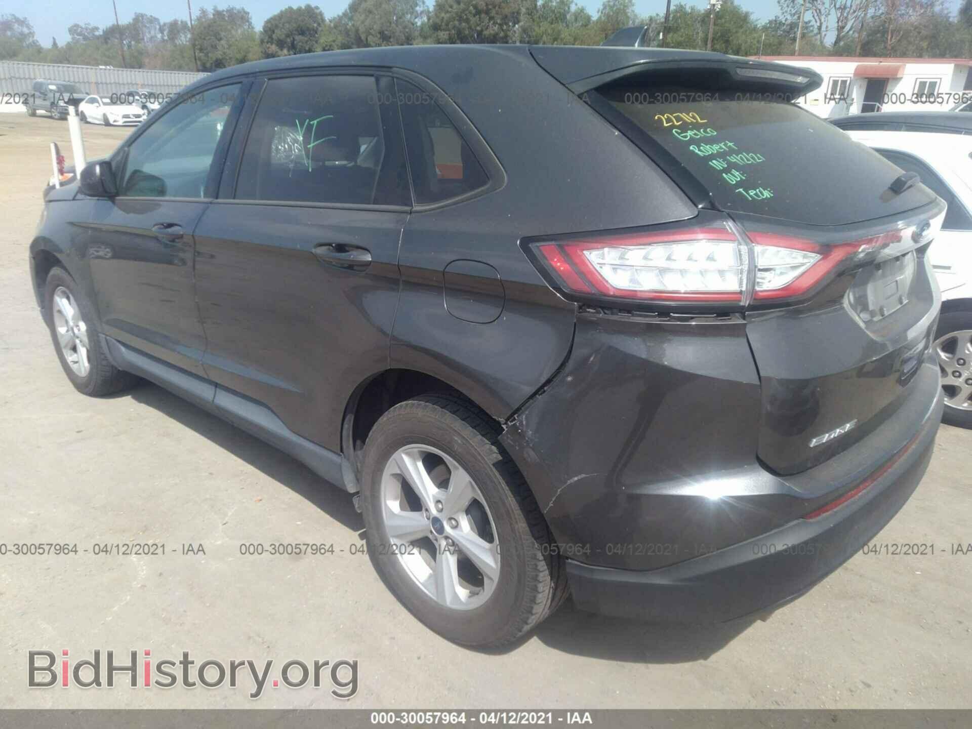 2017 FORD EDGE - VIN: 2FMPK4G91HBB46997 - Фото 3