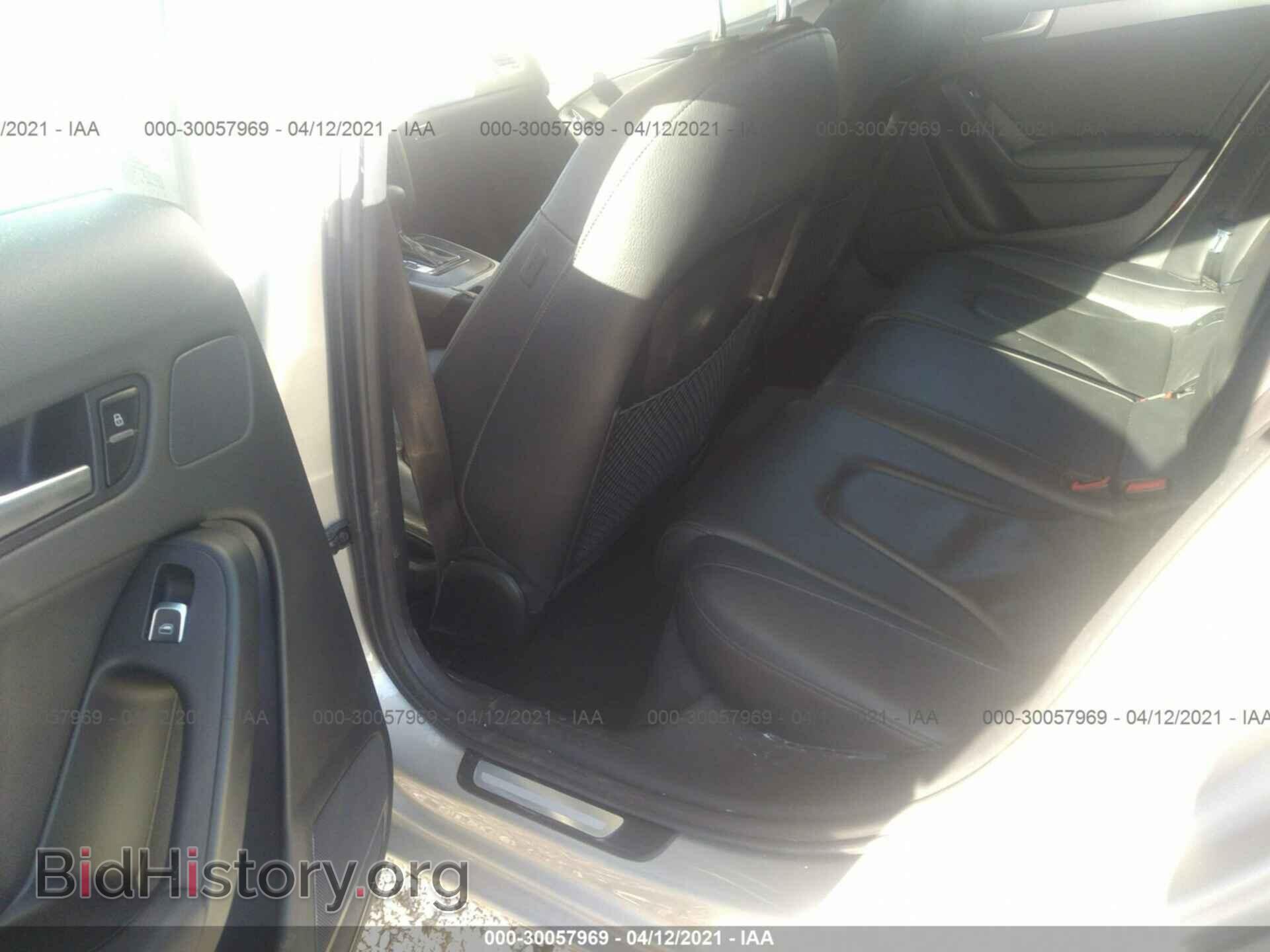 2013 AUDI A4 - VIN: WAUBFCFL8DN010341 - Фото 8