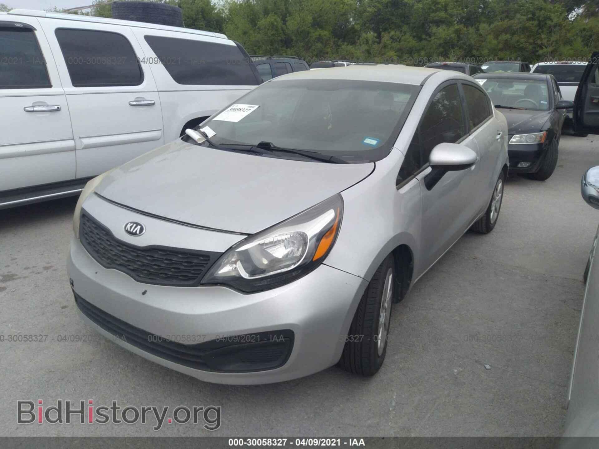 2013 KIA RIO - VIN: KNADM4A32D6200531 - Фото 2