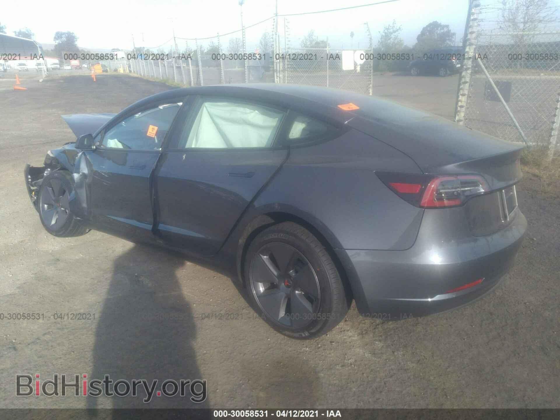 2021 TESLA MODEL 3 - VIN: 5YJ3E1EA7MF923072 - Фото 3