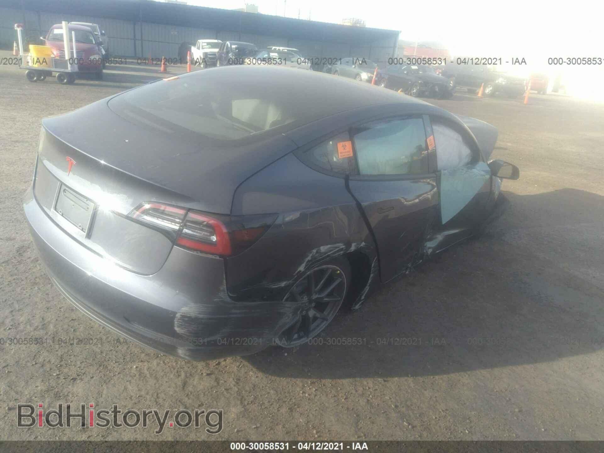 2021 TESLA MODEL 3 - VIN: 5YJ3E1EA7MF923072 - Фото 4