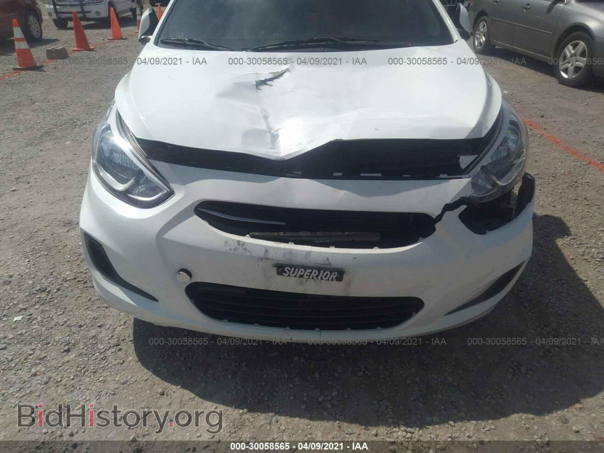 2016 HYUNDAI ACCENT - VIN: KMHCT4AE4GU018361 - Фото 6