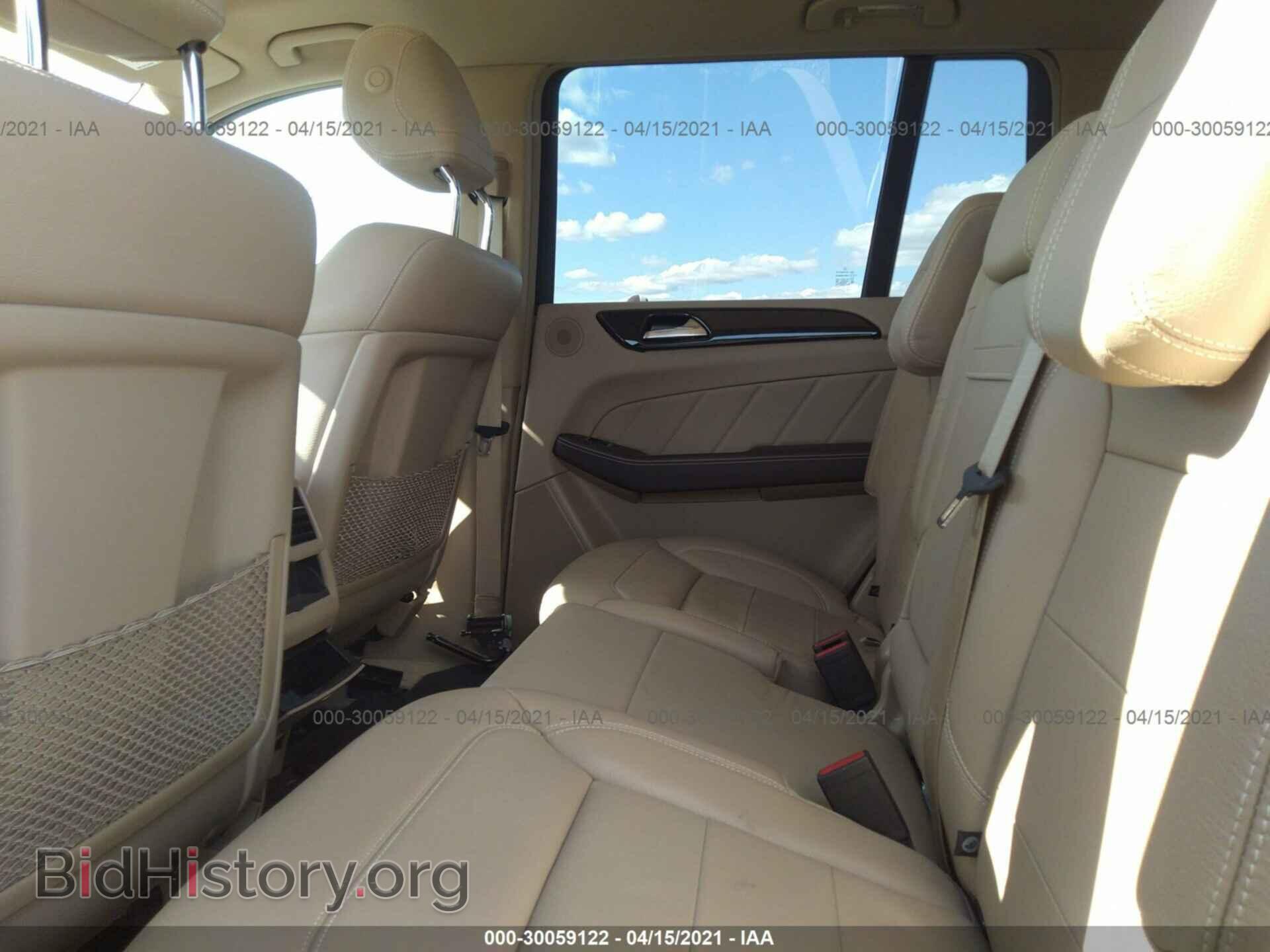 2015 MERCEDES-BENZ GL-CLASS - VIN: 4JGDF2EE2FA609184 - Фото 8