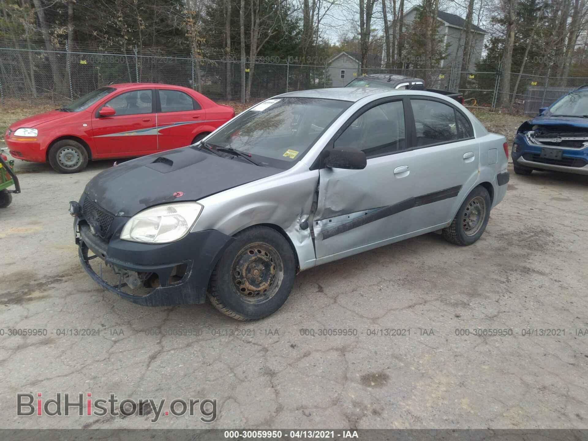 2008 KIA RIO - VIN: KNADE123586381625 - Фото 2