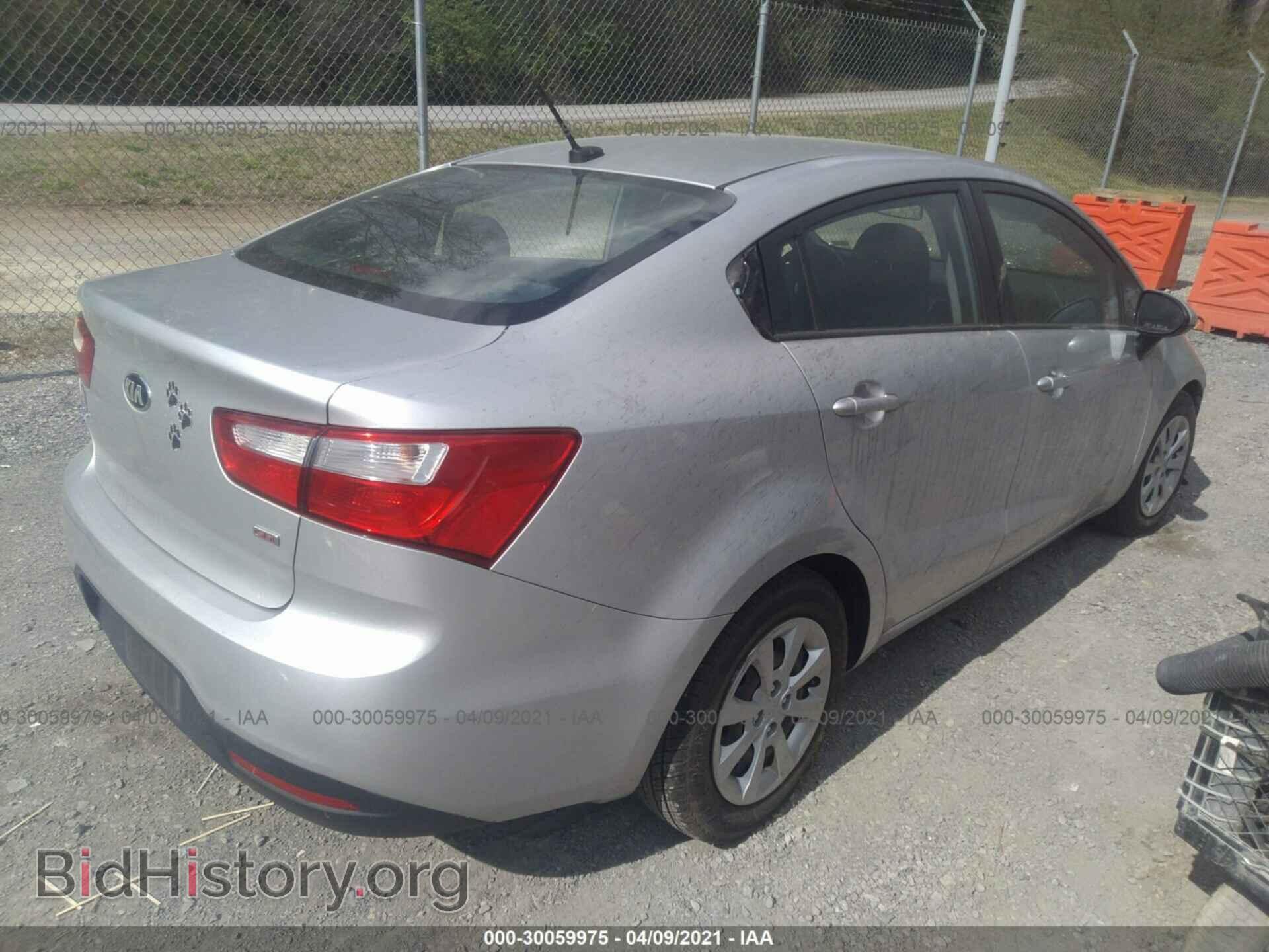 2015 KIA RIO - VIN: KNADM4A31F6504792 - Photo 4