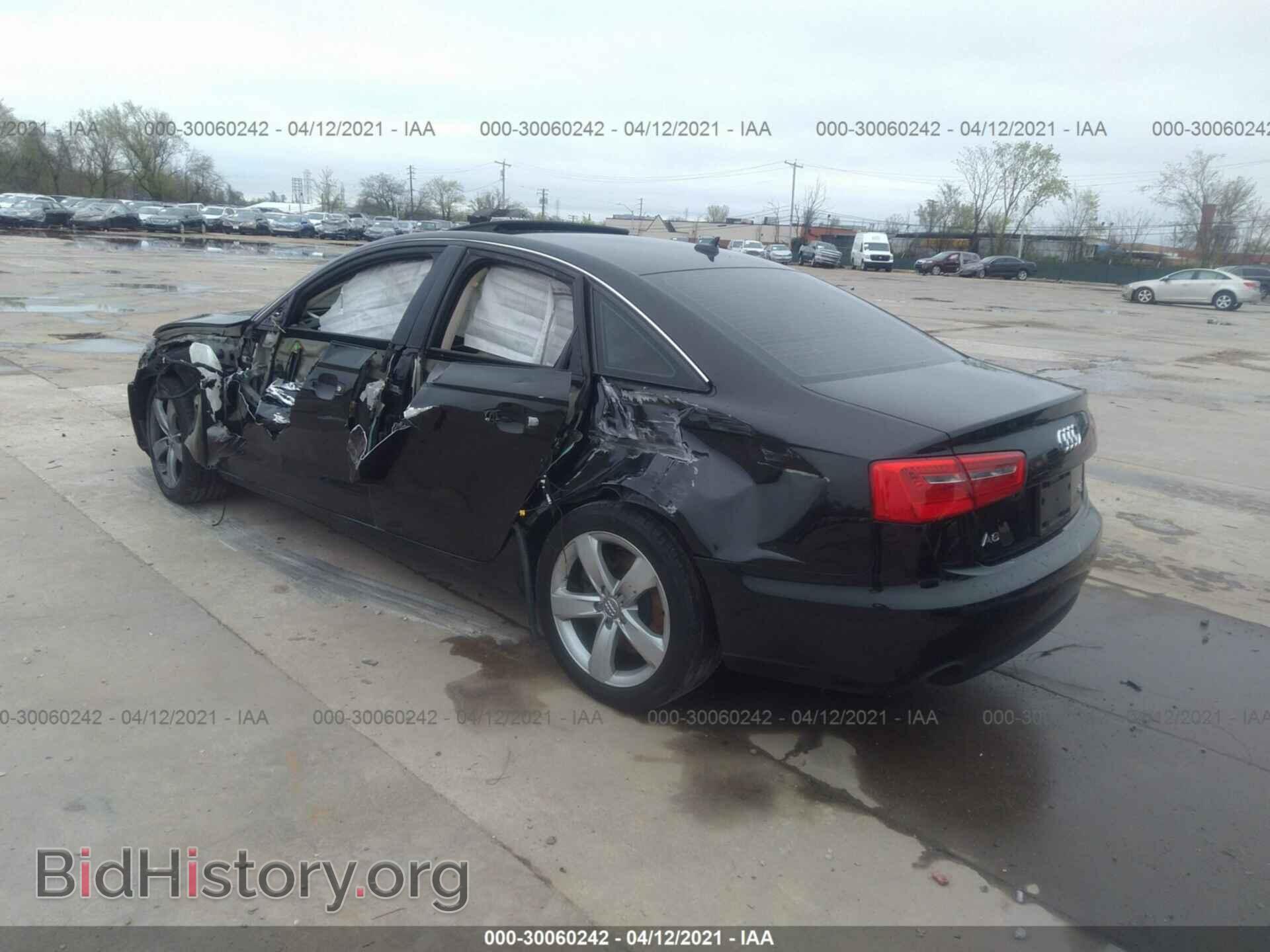 2012 AUDI A6 - VIN: WAUBGAFC2CN004373 - Фото 3
