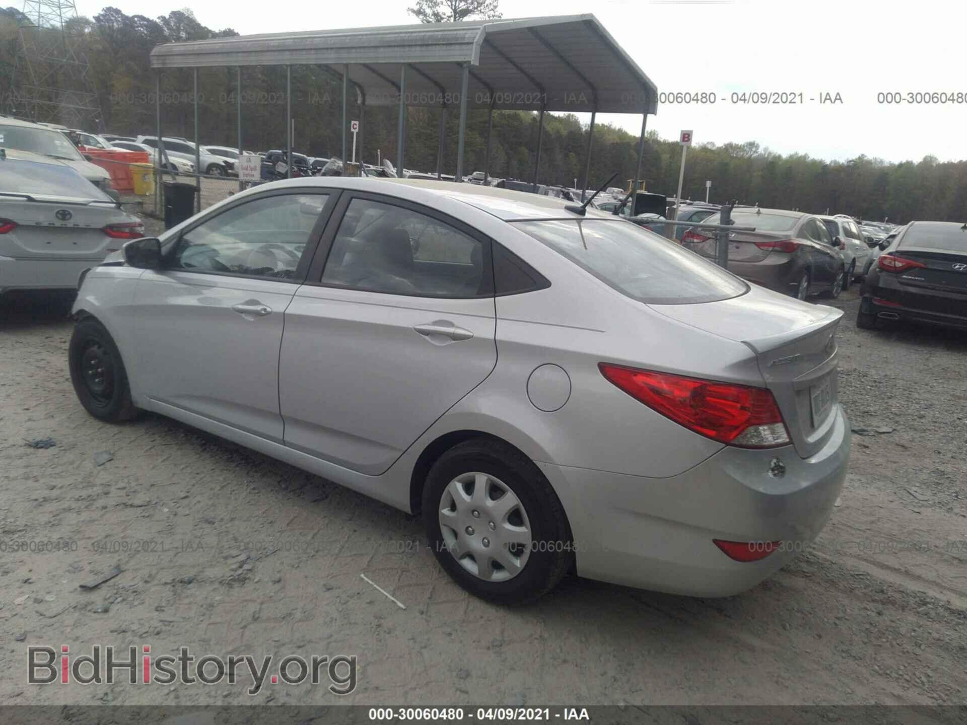 2014 HYUNDAI ACCENT - VIN: KMHCT4AE9EU703856 - Фото 3
