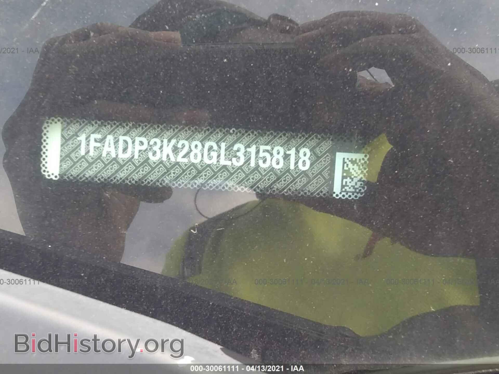 2016 FORD FOCUS - VIN: 1FADP3K28GL315818 - Фото 9