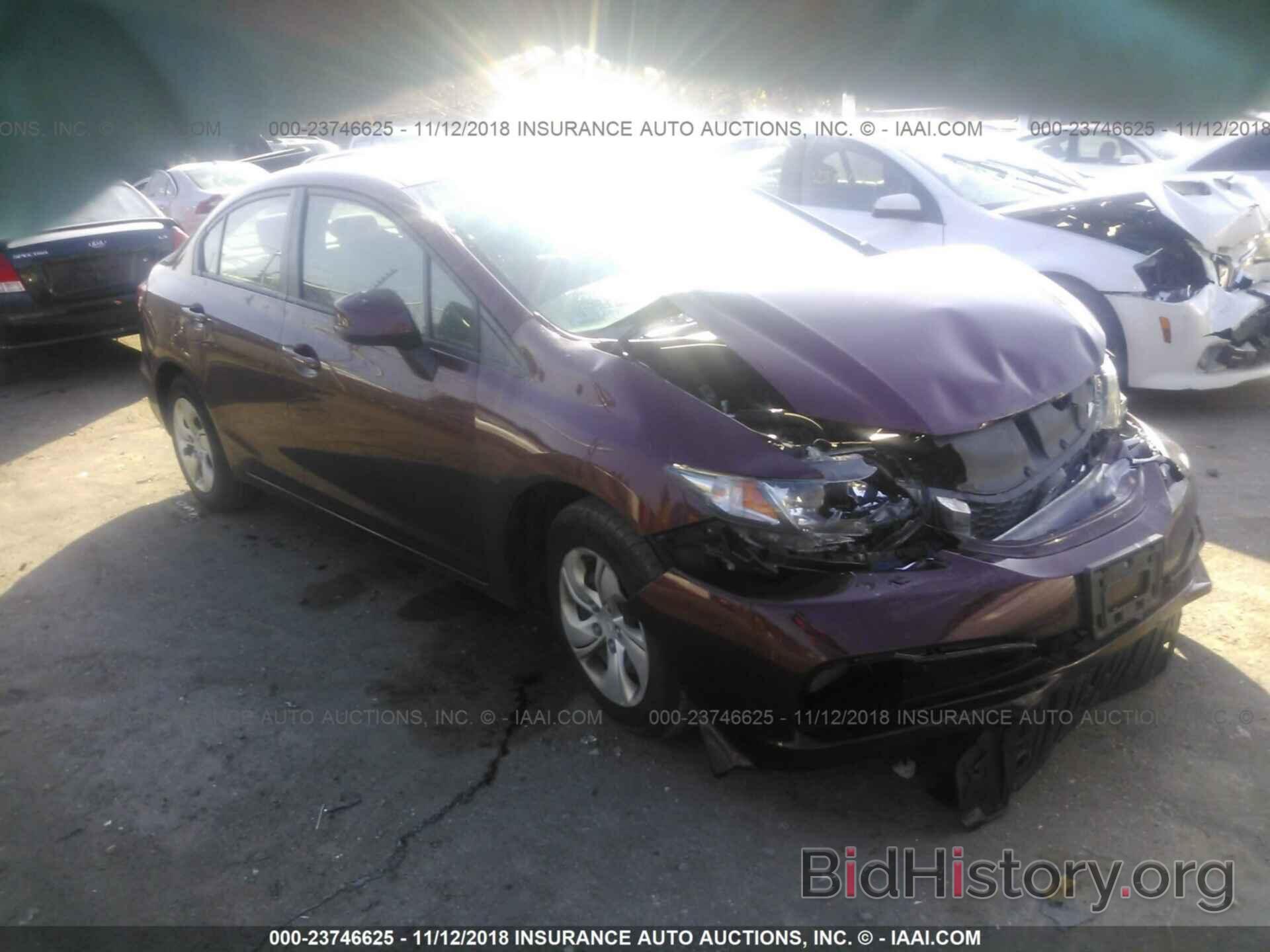 Photo 2HGFB2F54DH568483 - HONDA CIVIC 2013