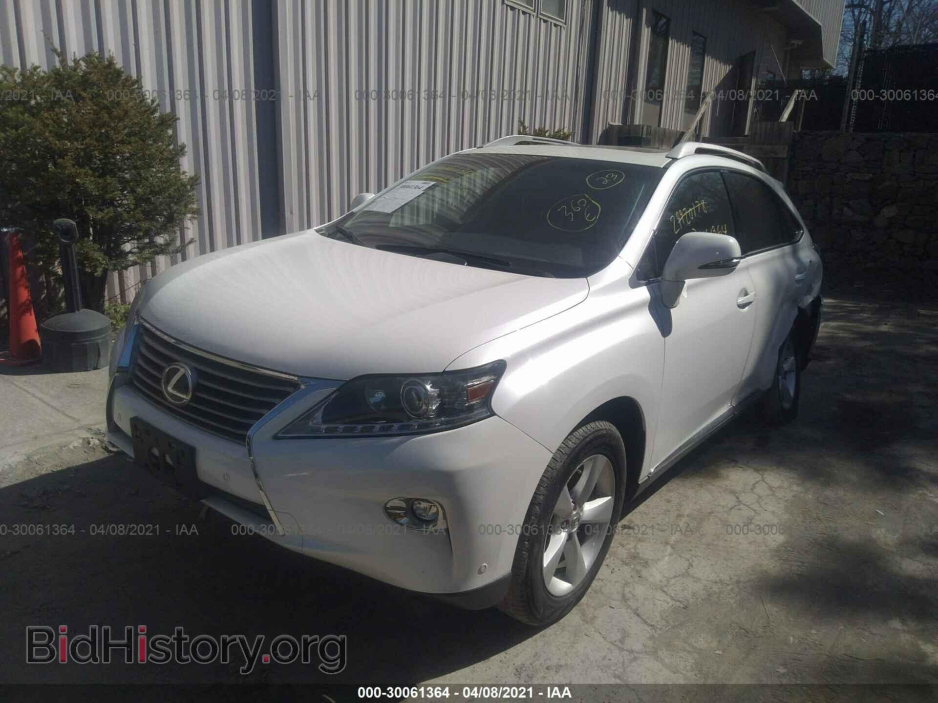2015 LEXUS RX 350 - VIN: 2T2BK1BA4FC310807 - Фото 2