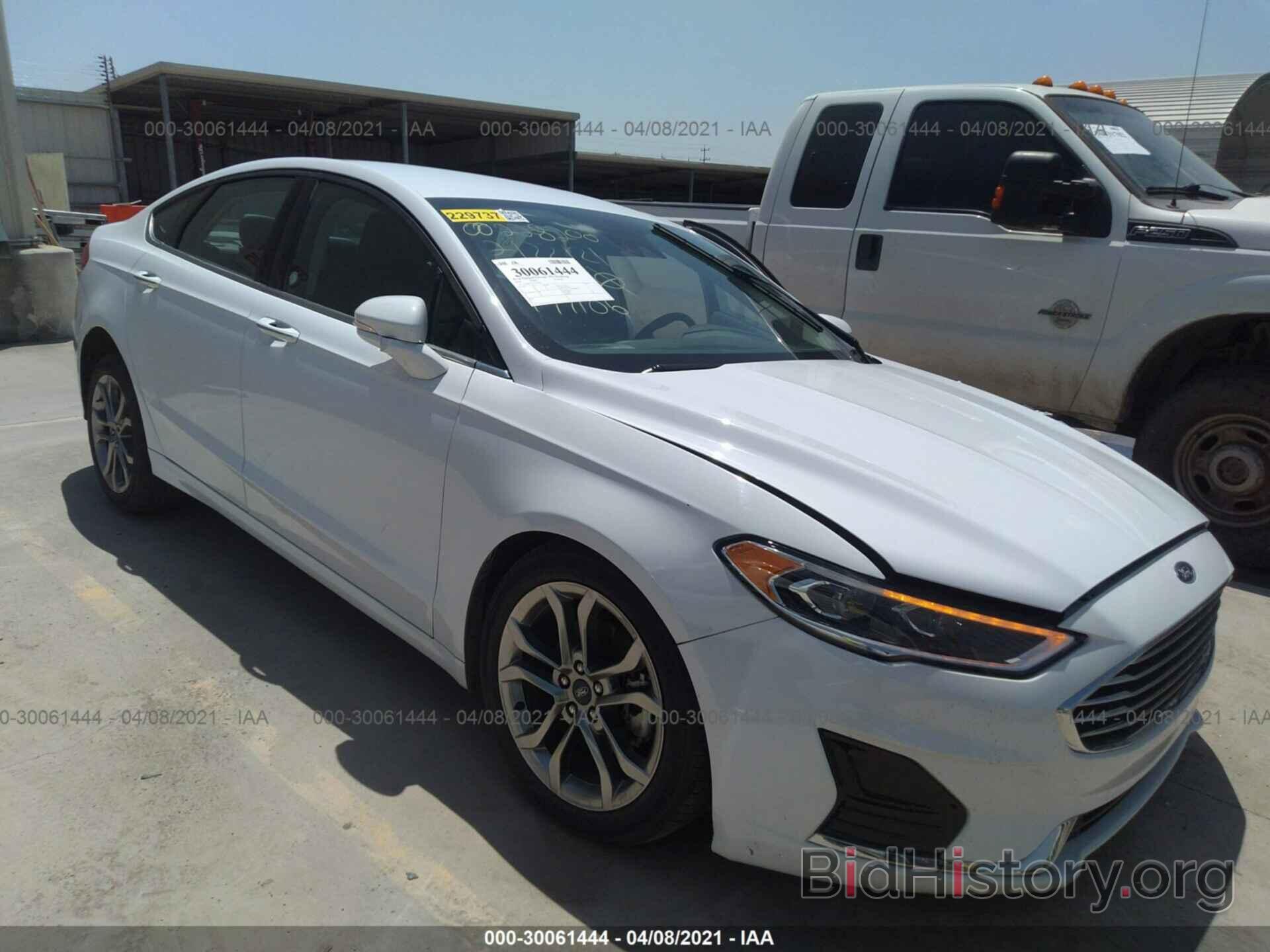 Photo 3FA6P0CD3LR177186 - FORD FUSION 2020