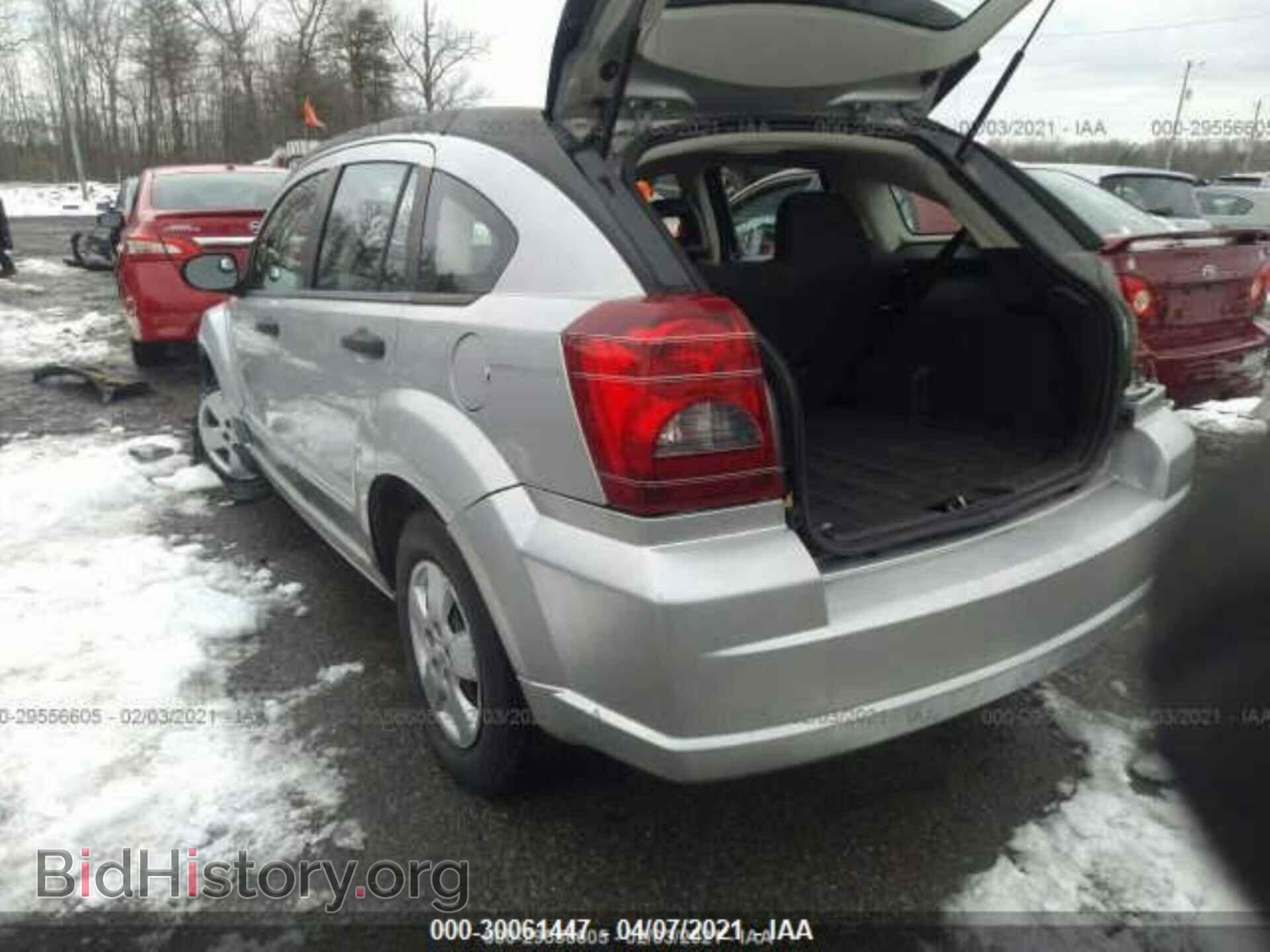 2008 DODGE CALIBER - VIN: 1B3HB28B88D720389 - Фото 3