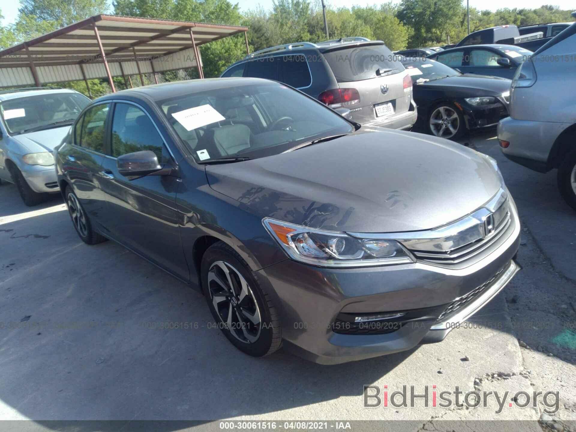 Photo 1HGCR2F7XGA014545 - HONDA ACCORD SEDAN 2016