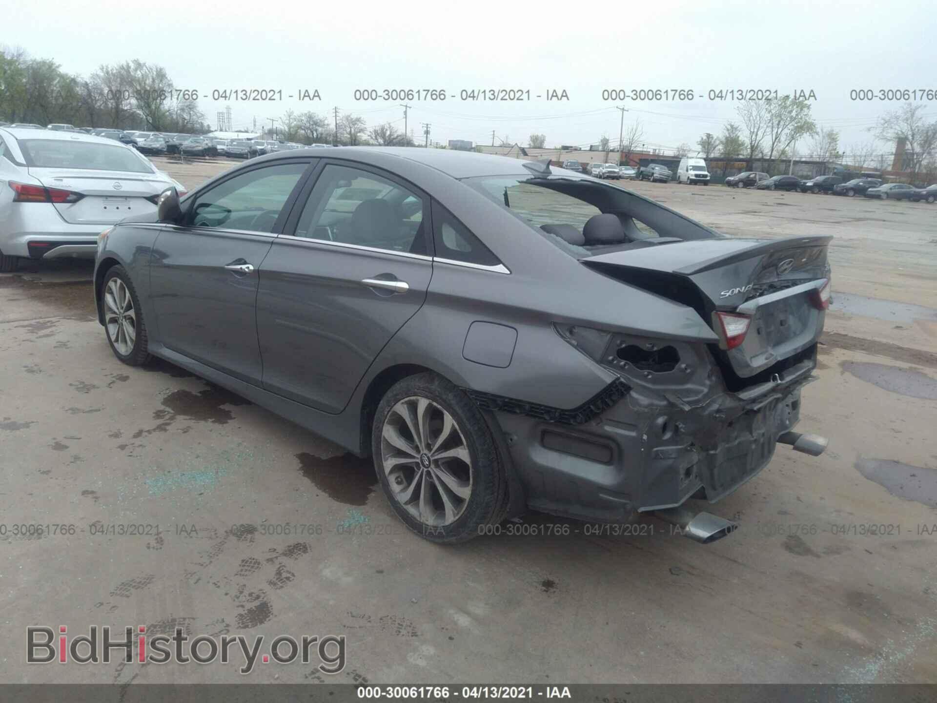 2014 HYUNDAI SONATA - VIN: 5NPEC4AB4EH862538 - Фото 3