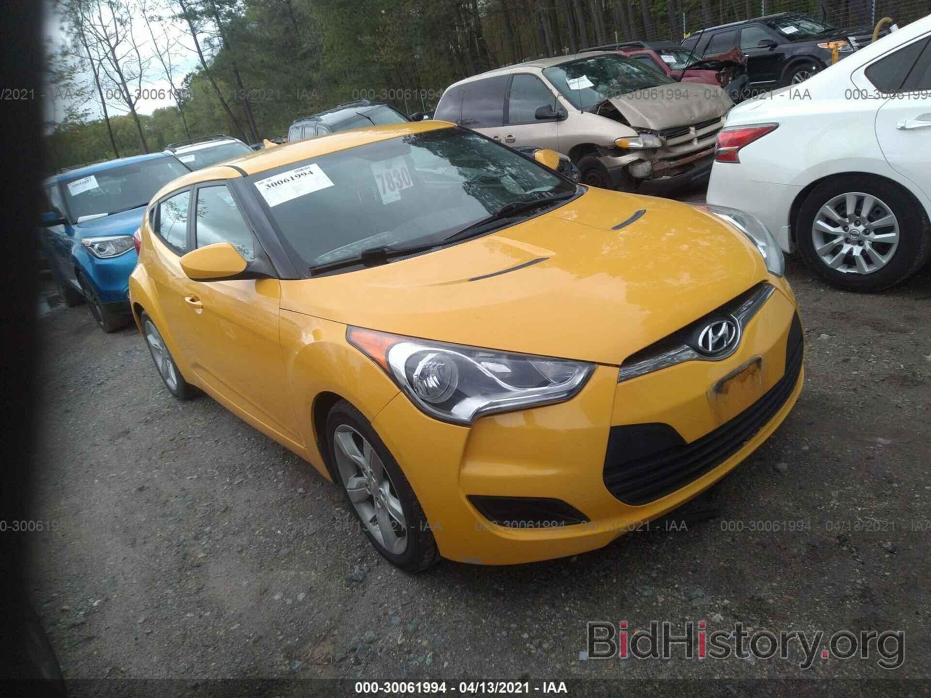 Photo KMHTC6AD8CU067611 - HYUNDAI VELOSTER 2012