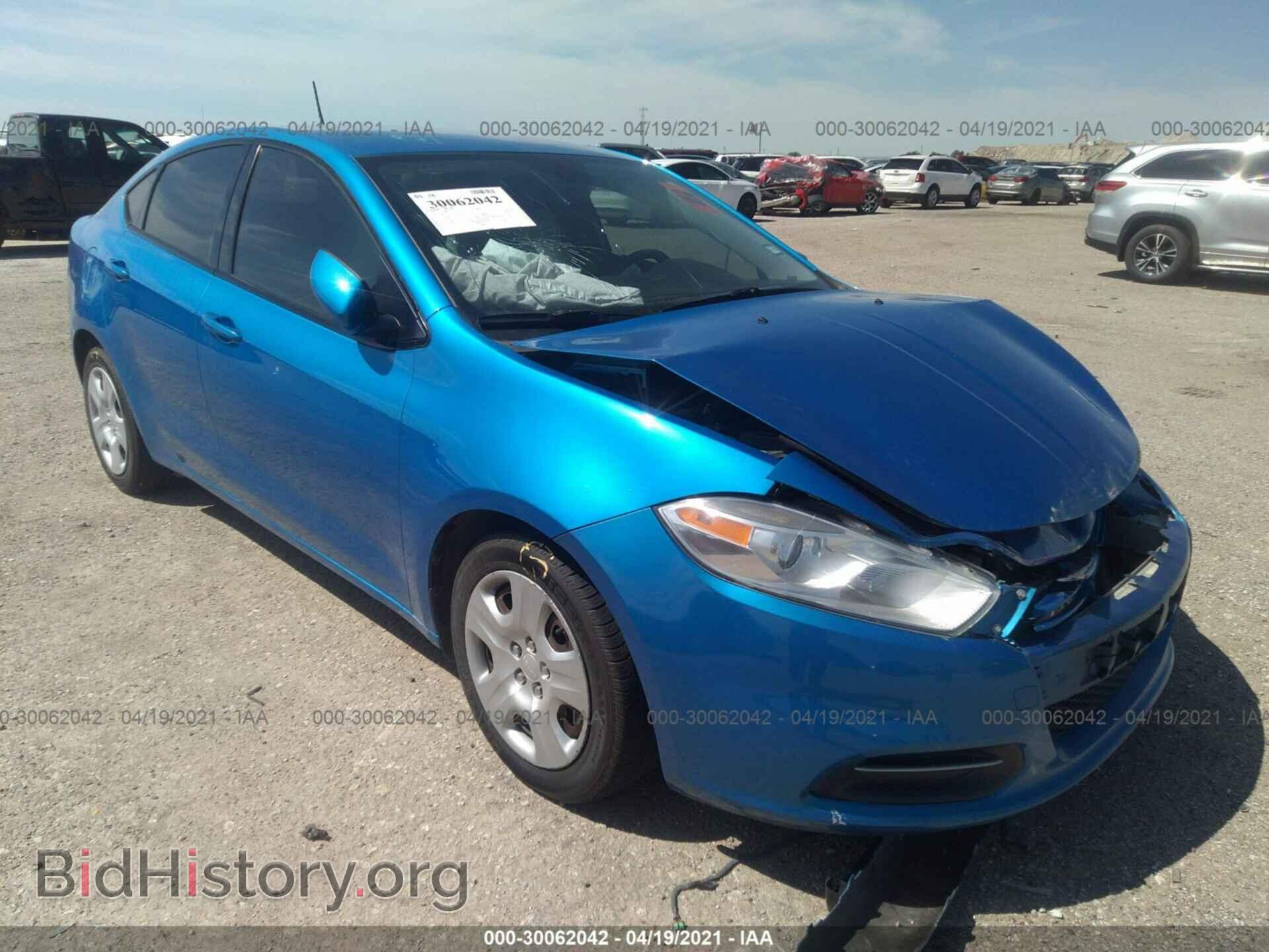 Фотография 1C3CDFAA7GD531540 - DODGE DART 2016