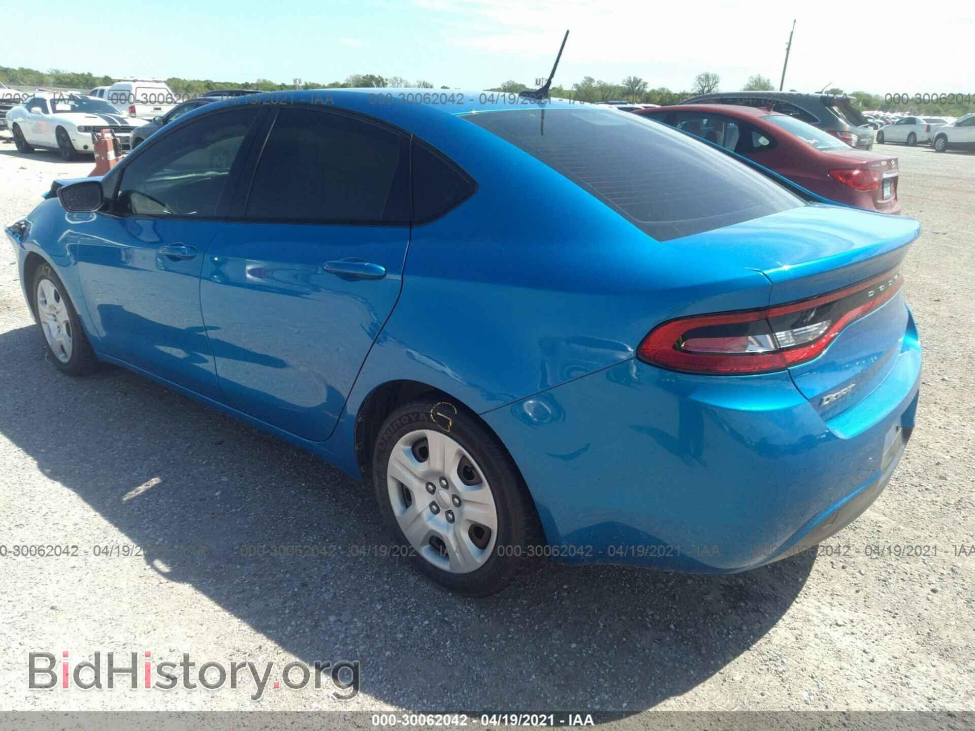 2016 DODGE DART - VIN: 1C3CDFAA7GD531540 - Фото 3