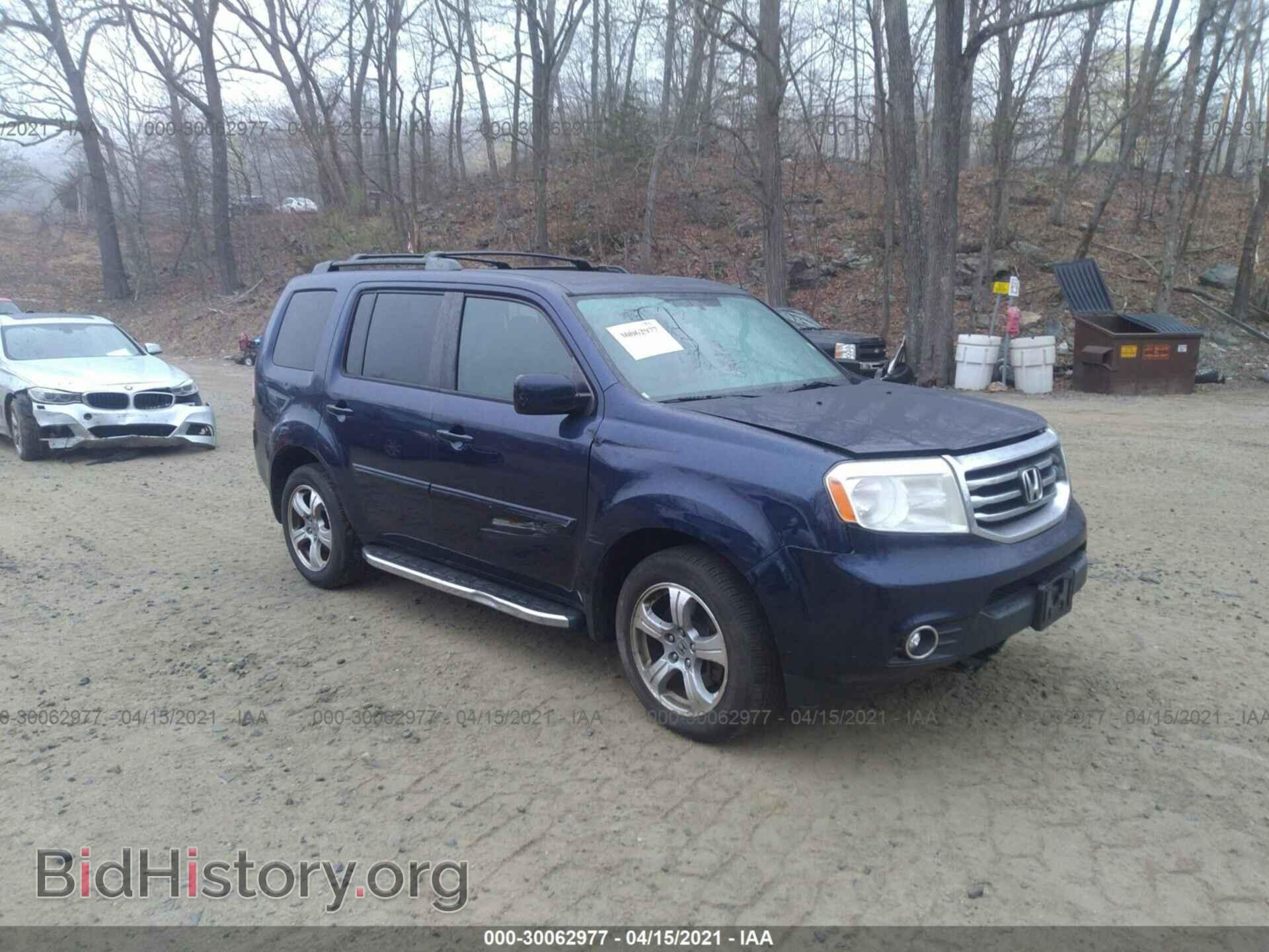 Фотография 5FNYF4H47DB062311 - HONDA PILOT 2013