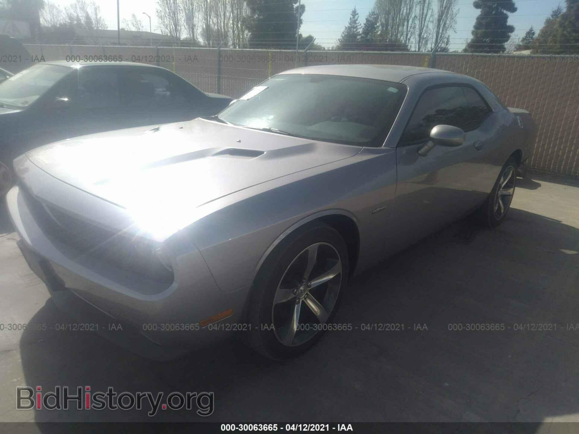 2014 DODGE CHALLENGER - VIN: 2C3CDYAGXEH218241 - Фото 2