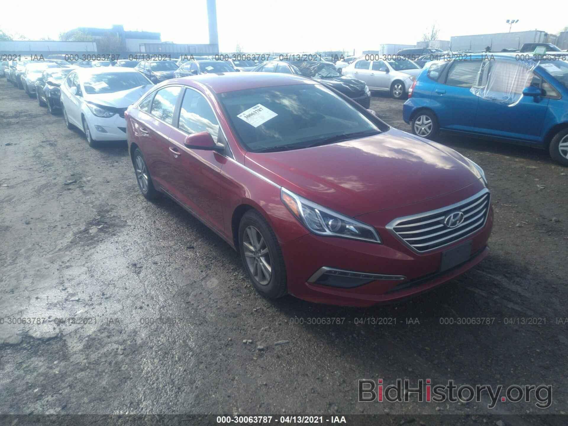 Фотография 5NPE24AFXFH040771 - HYUNDAI SONATA 2015