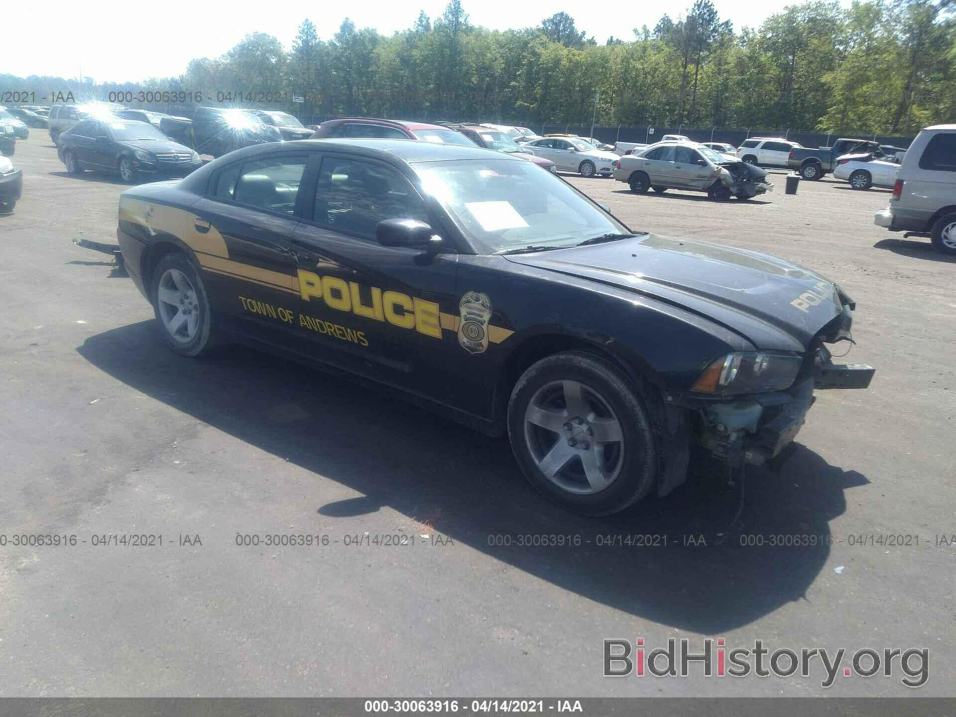 Photo 2C3CDXAG0EH348619 - DODGE CHARGER 2014