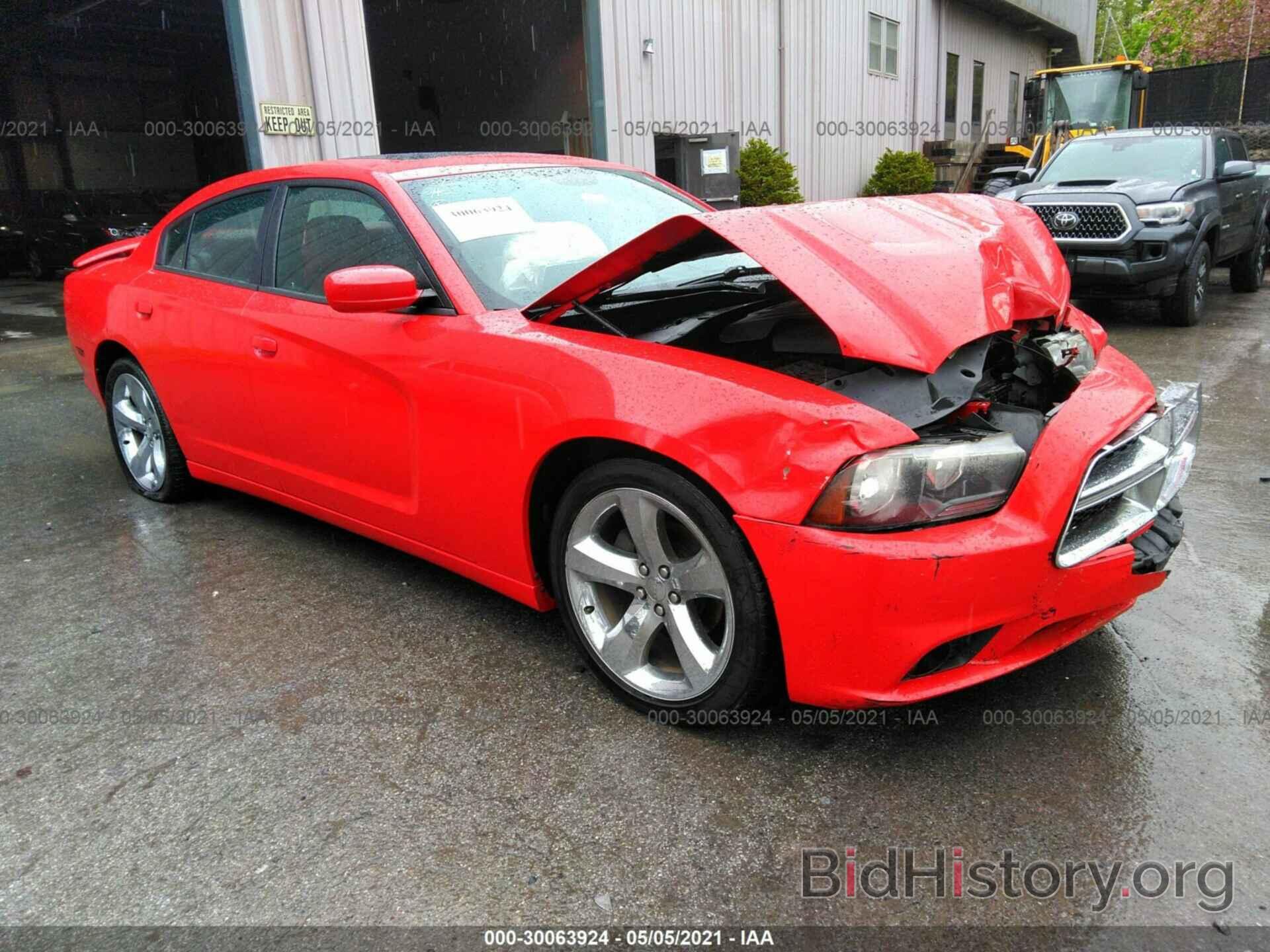 Photo 2C3CDXHG2DH742725 - DODGE CHARGER 2013