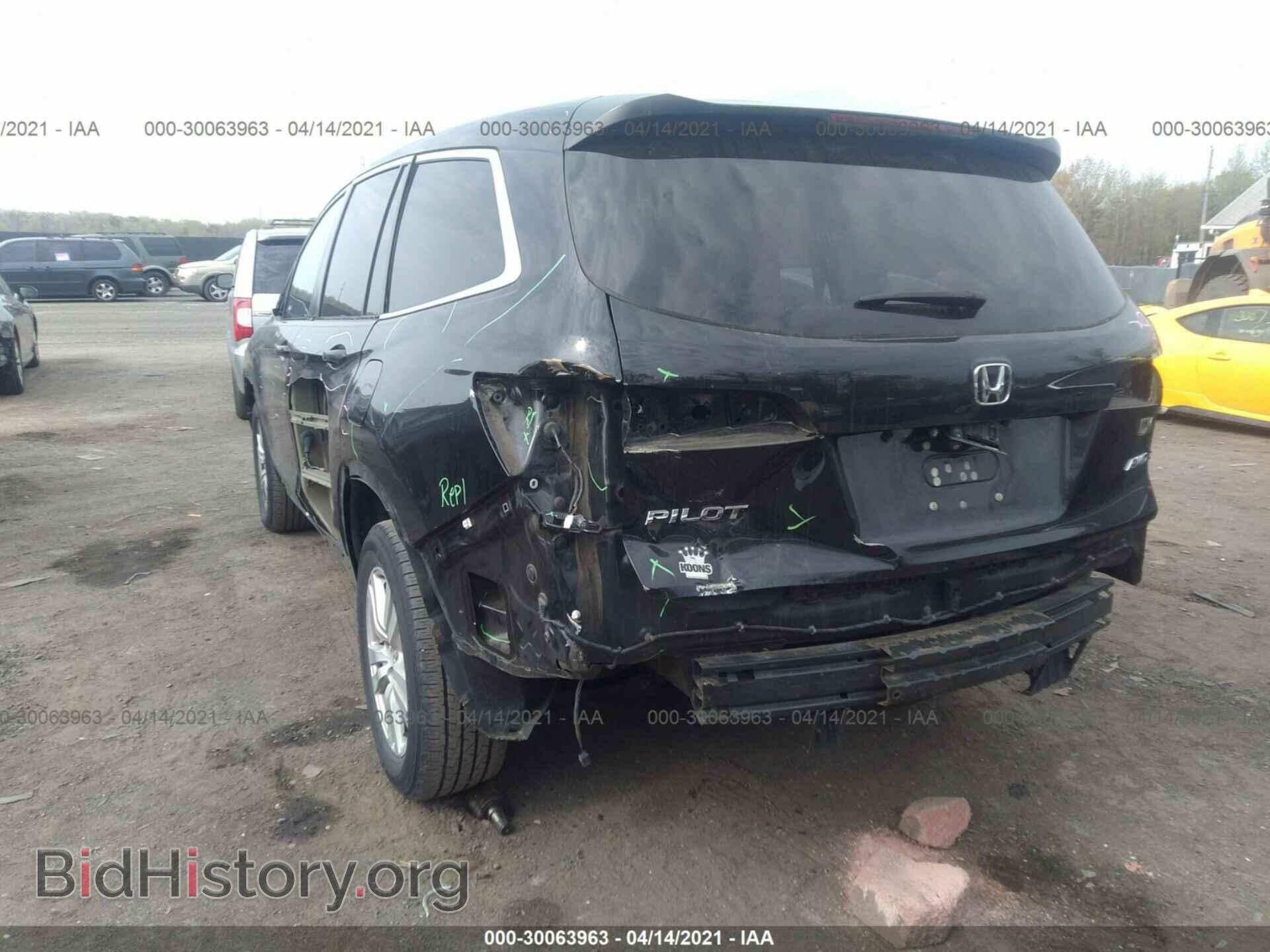2016 HONDA PILOT - VIN: 5FNYF6H1XGB005302 - Фото 3