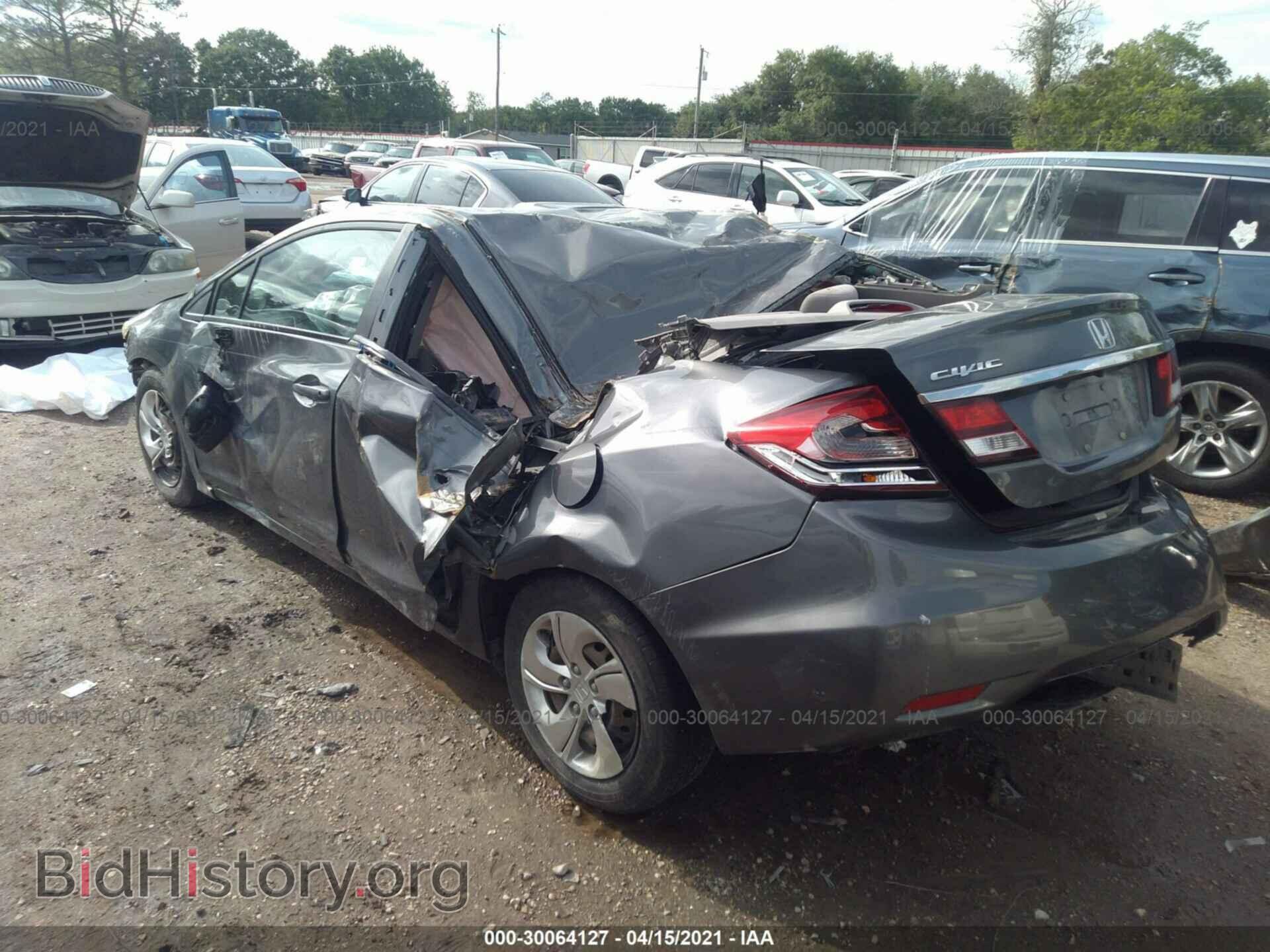 2013 HONDA CIVIC SDN - VIN: 19XFB2F55DE018512 - Фото 3