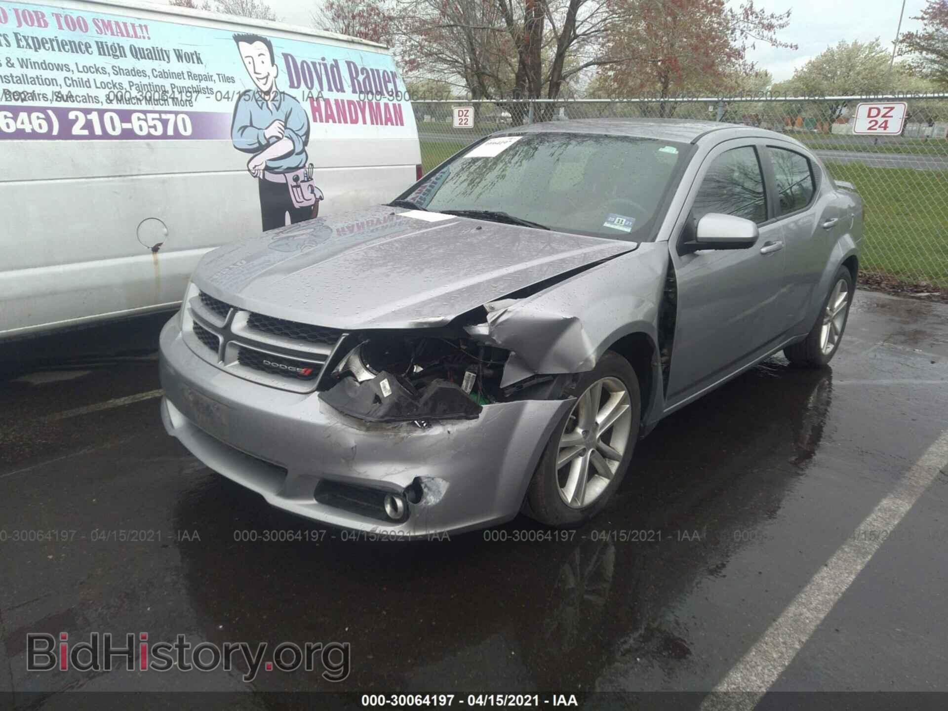 2013 DODGE AVENGER - VIN: 1C3CDZCB6DN603003 - Фото 2