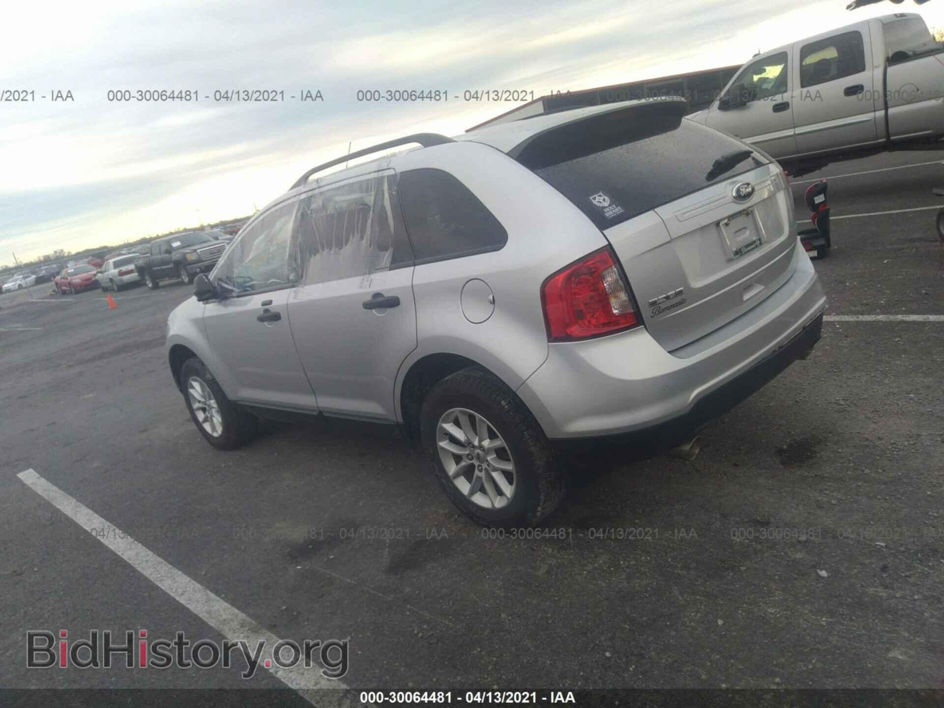 2013 FORD EDGE - VIN: 2FMDK3GC8DBE06881 - Photo 3
