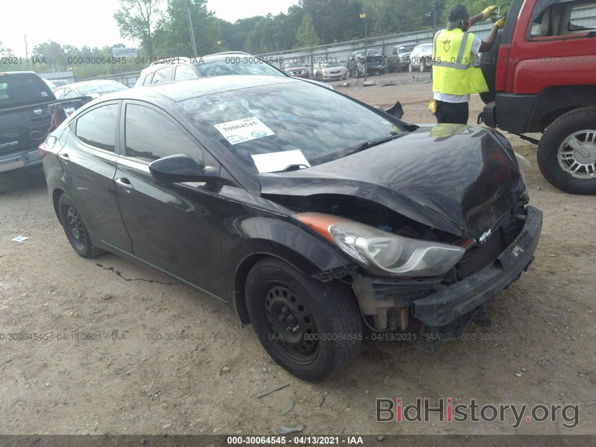 Photo KMHDH4AE1CU293119 - HYUNDAI ELANTRA 2012