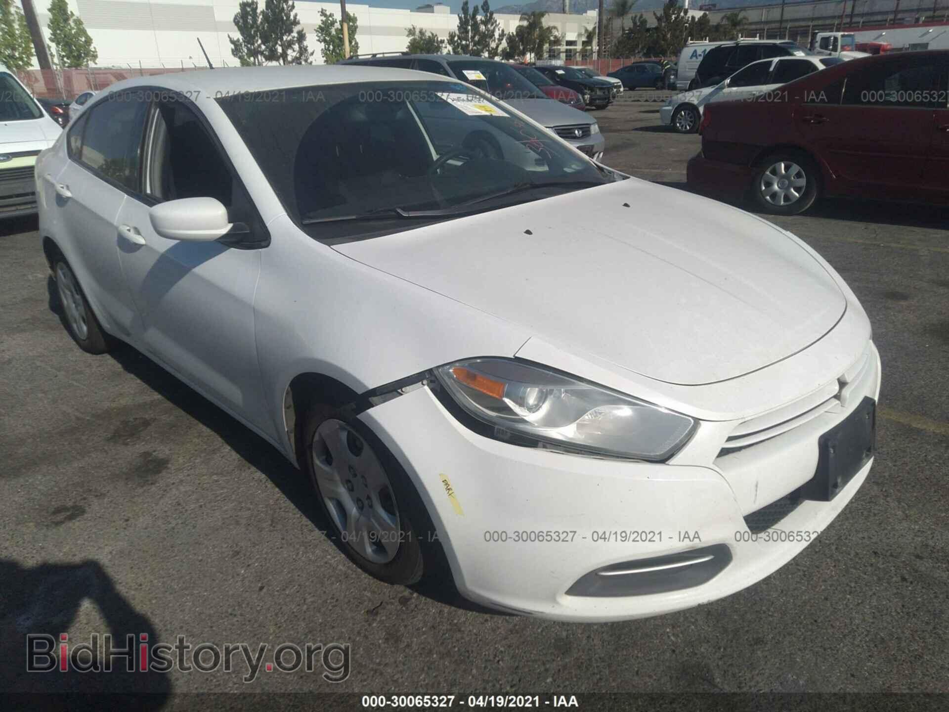 Фотография 1C3CDFAA5GD739349 - DODGE DART 2016