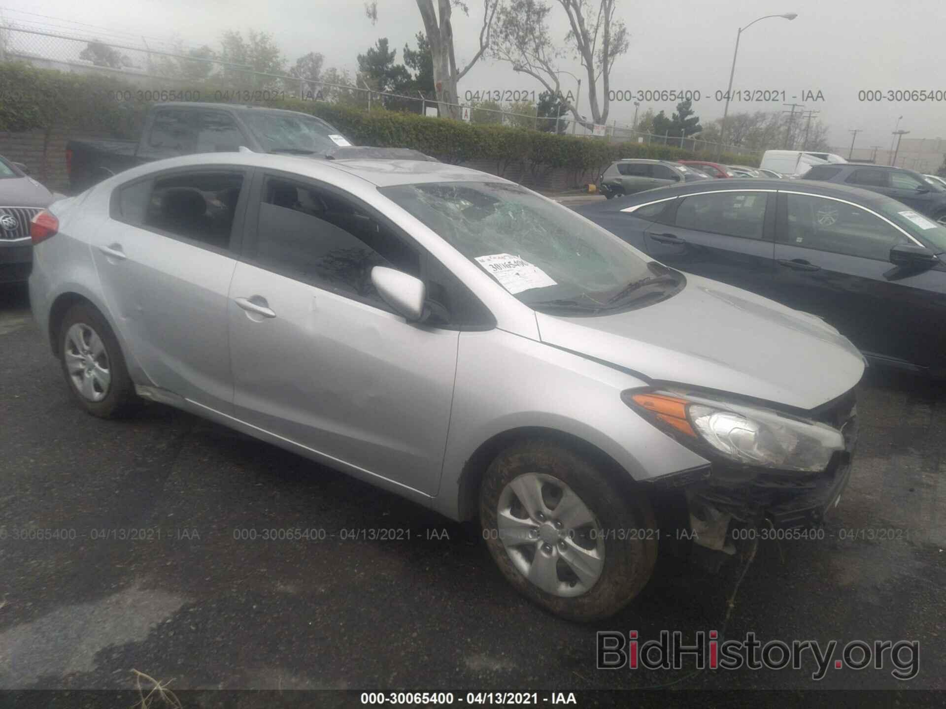 Photo KNAFK4A66G5521751 - KIA FORTE 2016