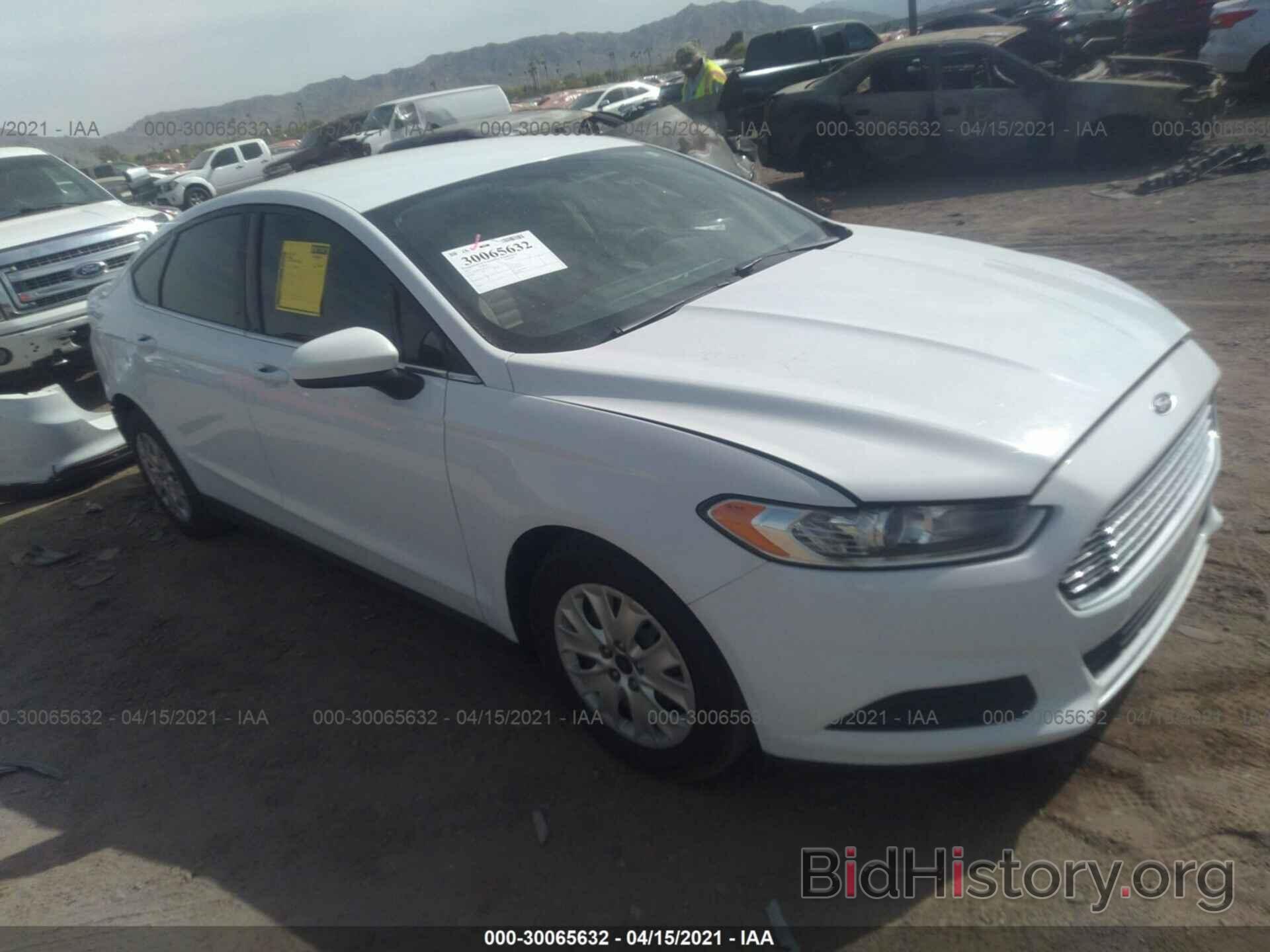 Photo 3FA6P0G7XDR364334 - FORD FUSION 2013