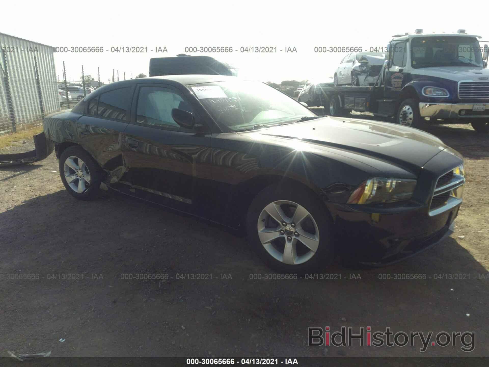 Photo 2C3CDXBG5EH370601 - DODGE CHARGER 2014