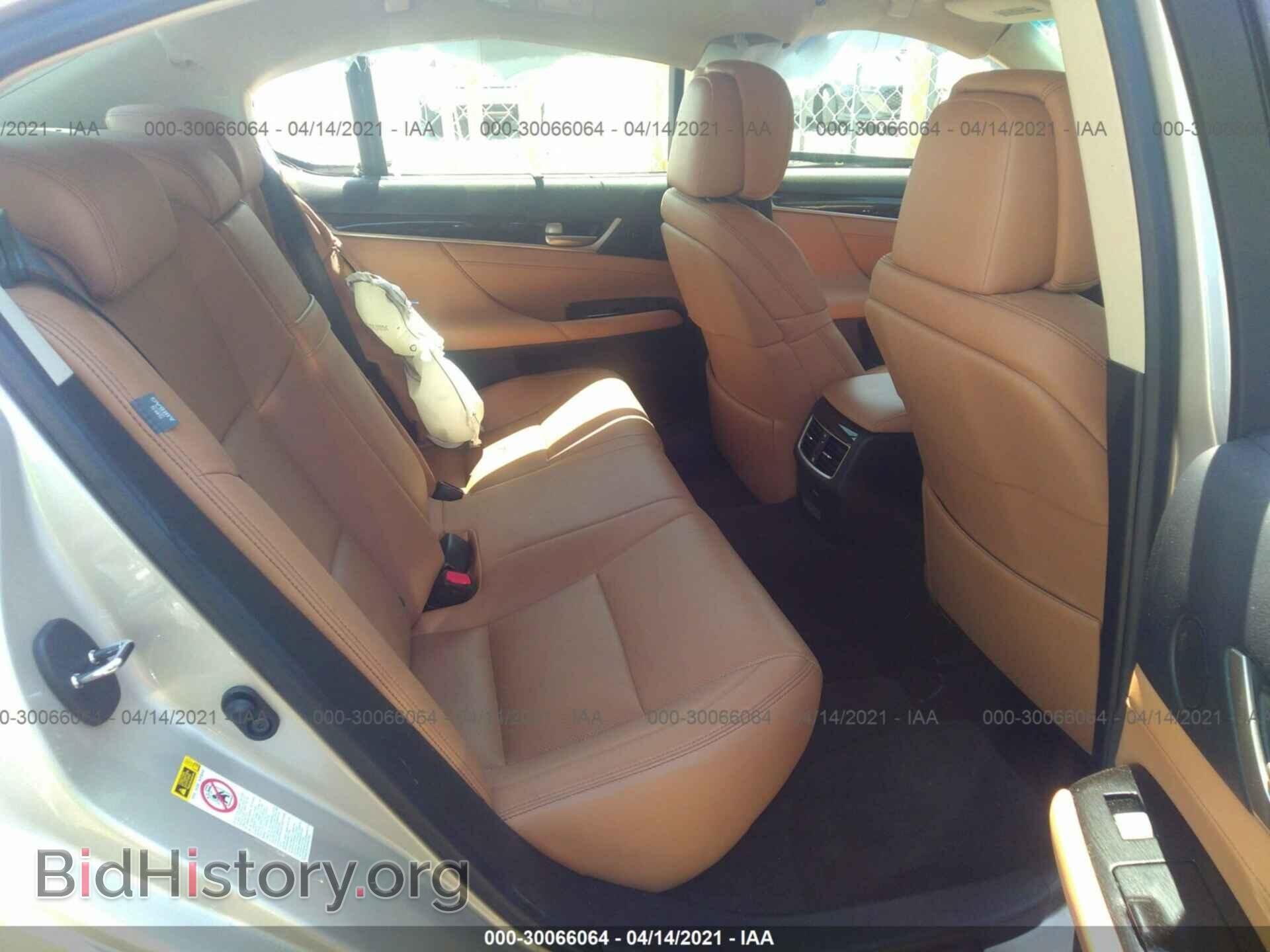 2013 LEXUS GS 350 - VIN: JTHBE1BL7D5018087 - Фото 8