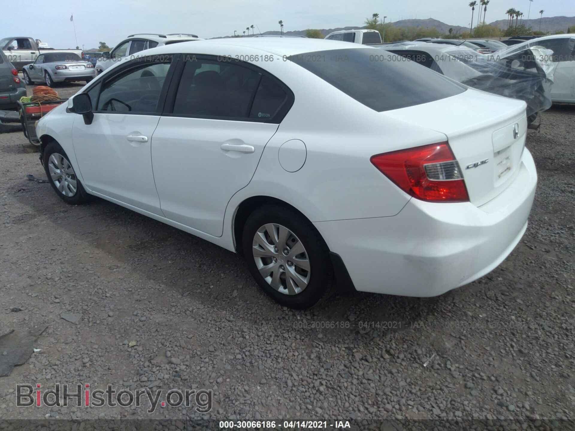 2012 HONDA CIVIC SDN - VIN: 19XFB2F51CE304548 - Фото 3