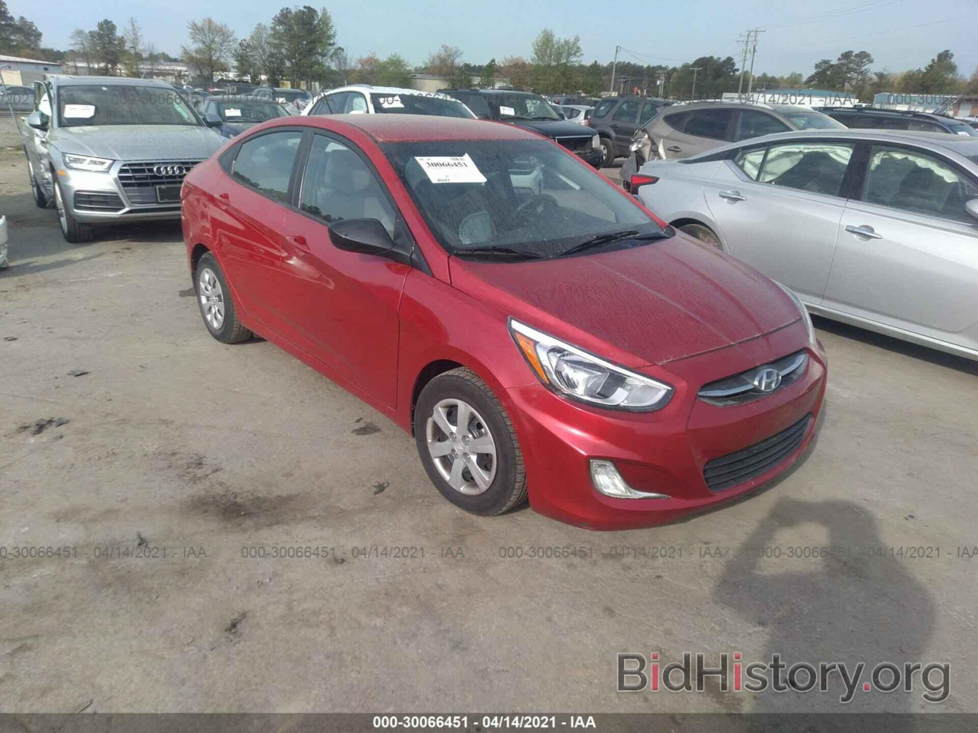 Фотография KMHCT4AE6GU157584 - HYUNDAI ACCENT 2016