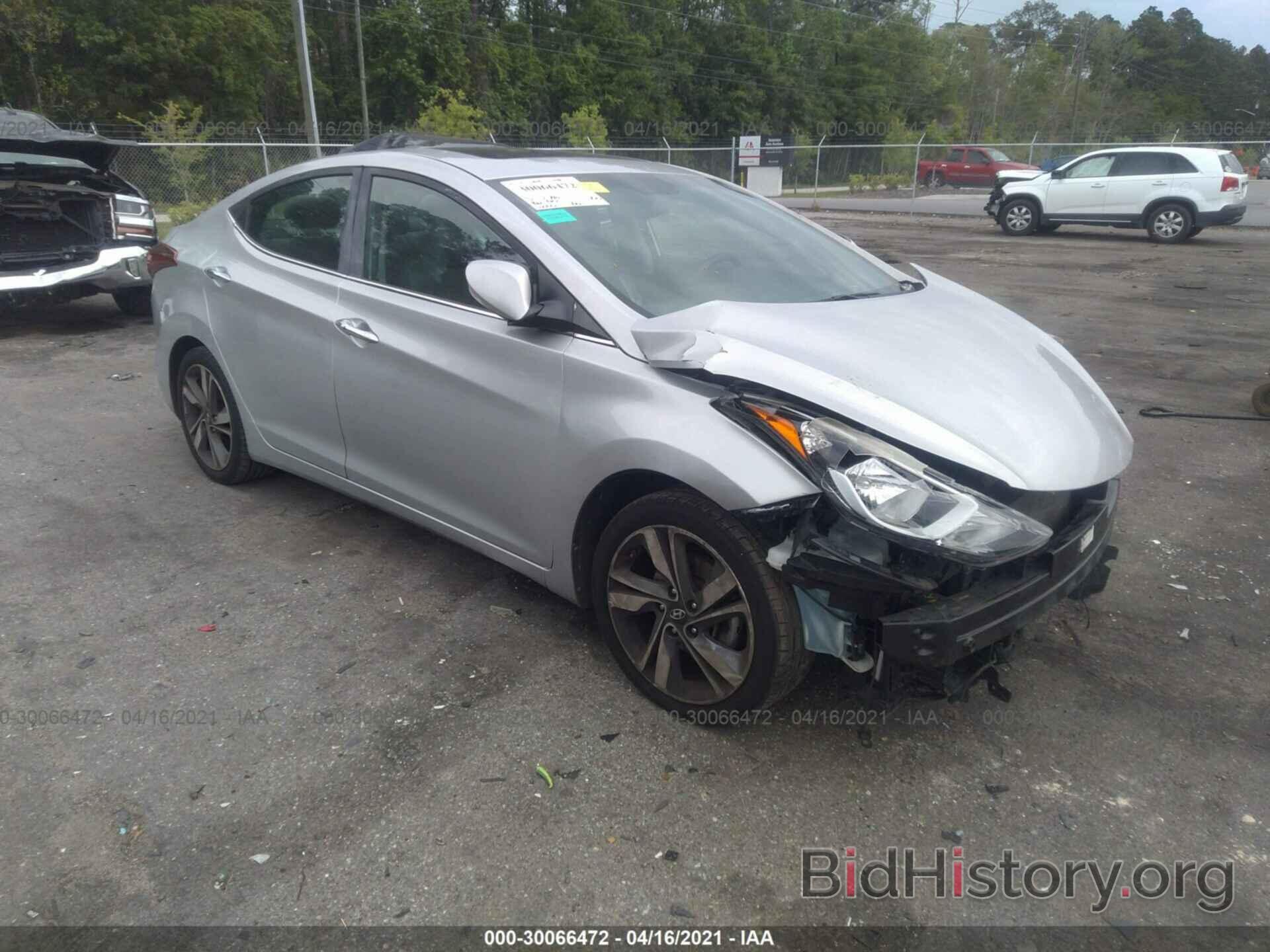 Photo KMHDH4AE8EU164930 - HYUNDAI ELANTRA 2014