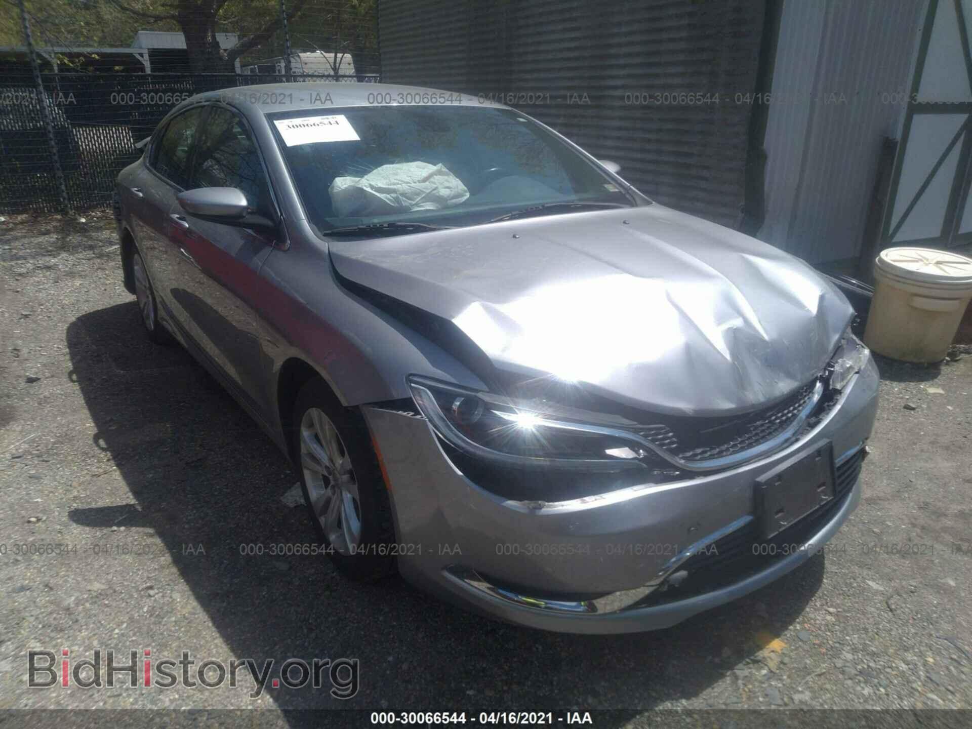 Фотография 1C3CCCAB5FN688504 - CHRYSLER 200 2015