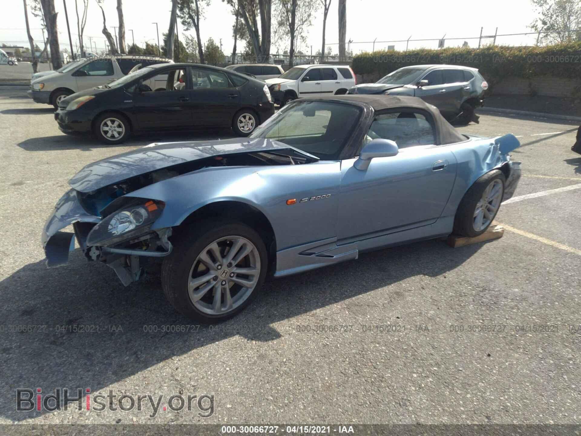 2006 HONDA S2000 - VIN: JHMAP21496S002564 - Фото 2