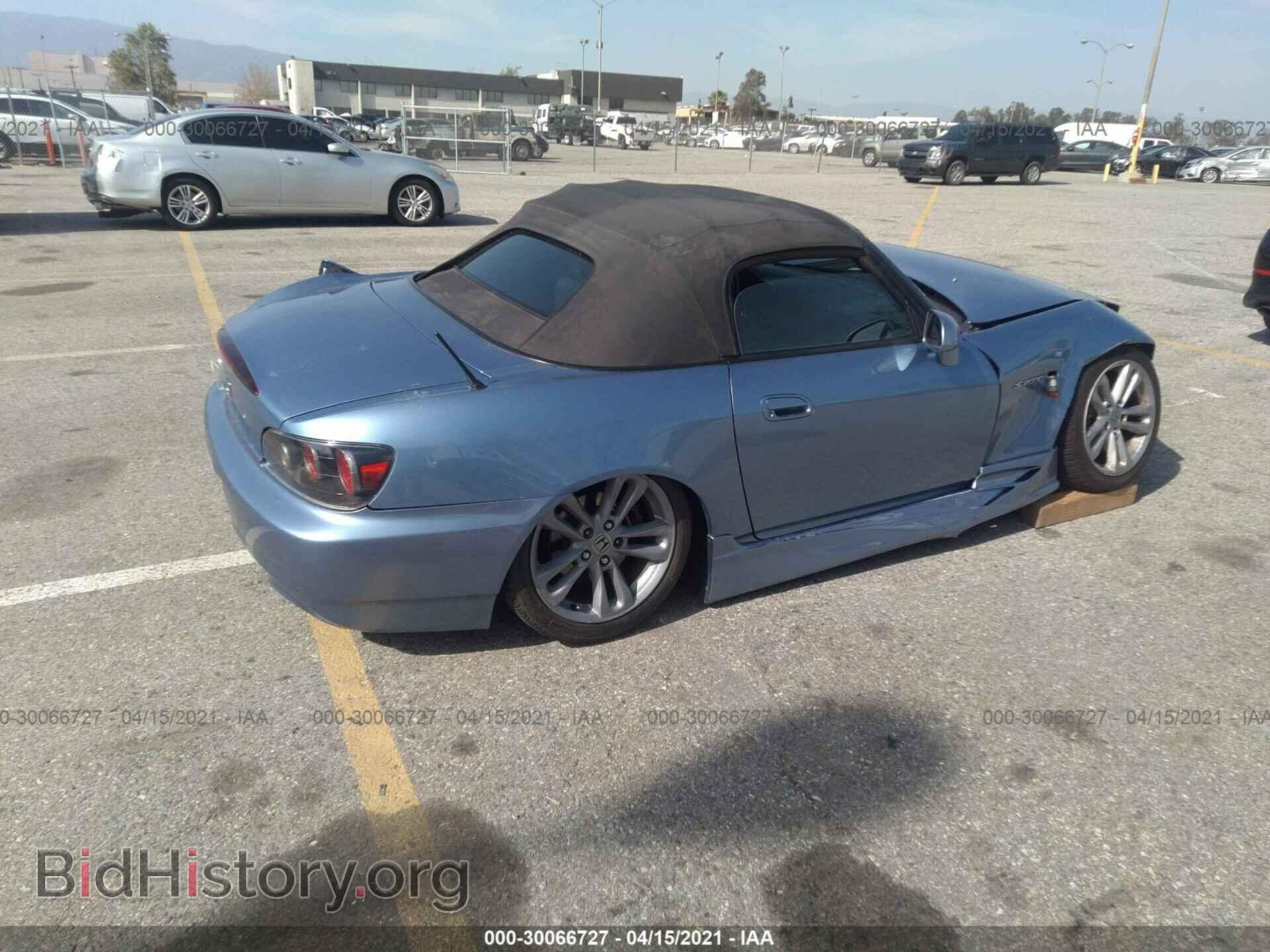 2006 HONDA S2000 - VIN: JHMAP21496S002564 - Фото 4