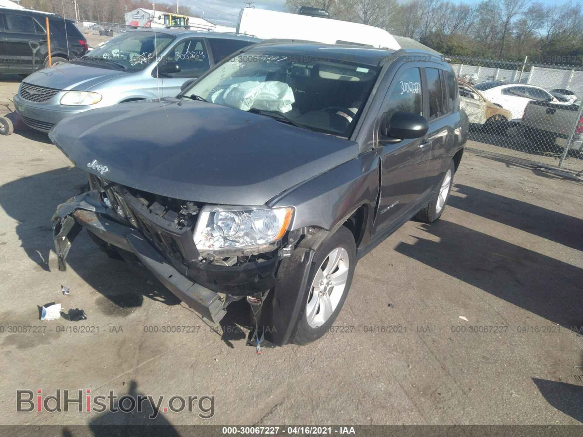 2012 JEEP COMPASS - VIN: 1C4NJDEB4CD551971 - Фото 2