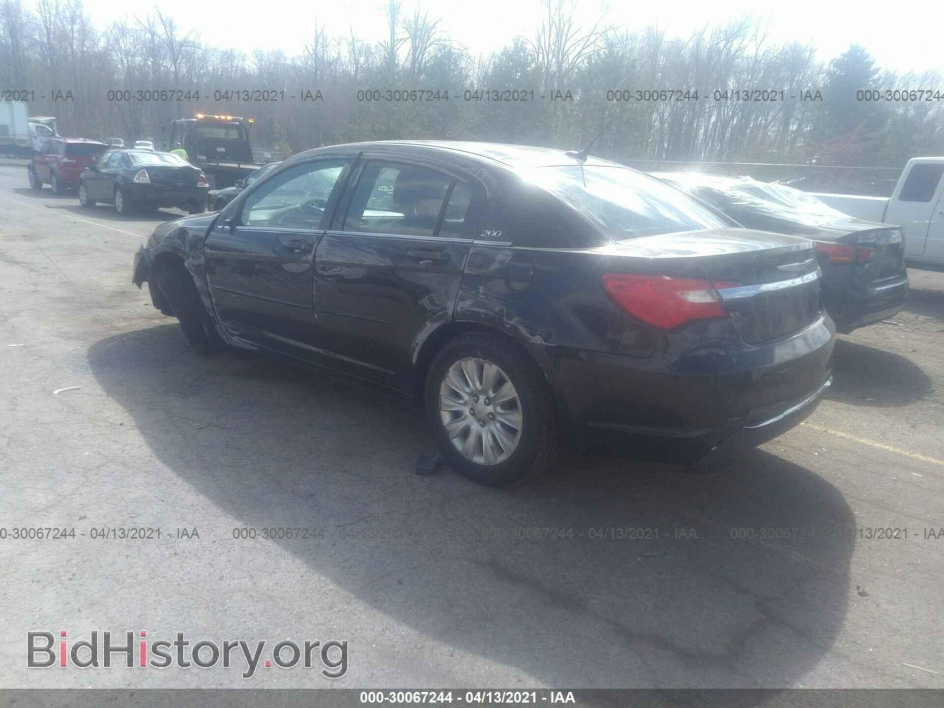 2012 CHRYSLER 200 - VIN: 1C3CCBAB3CN217182 - Фото 3