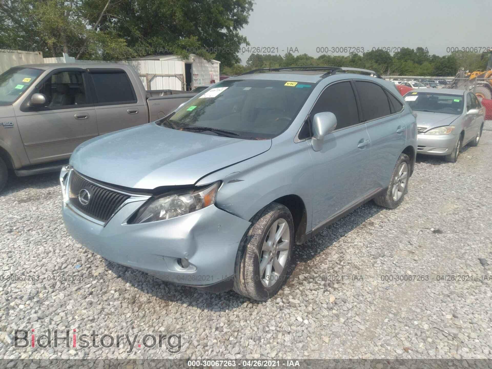 2010 LEXUS RX 350 - VIN: 2T2ZK1BA8AC032811 - Фото 2