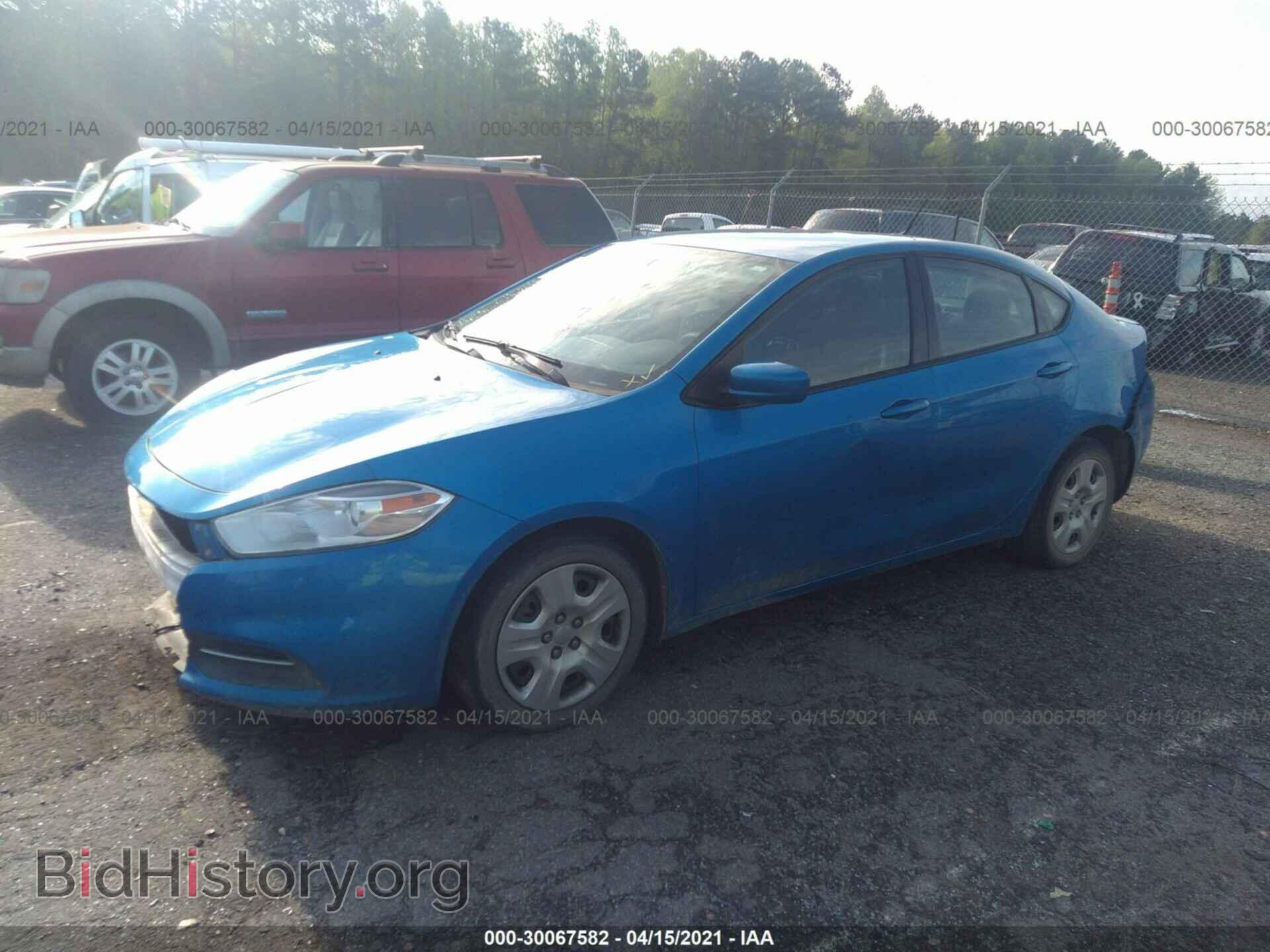 2016 DODGE DART - VIN: 1C3CDFAA1GD508576 - Фото 2